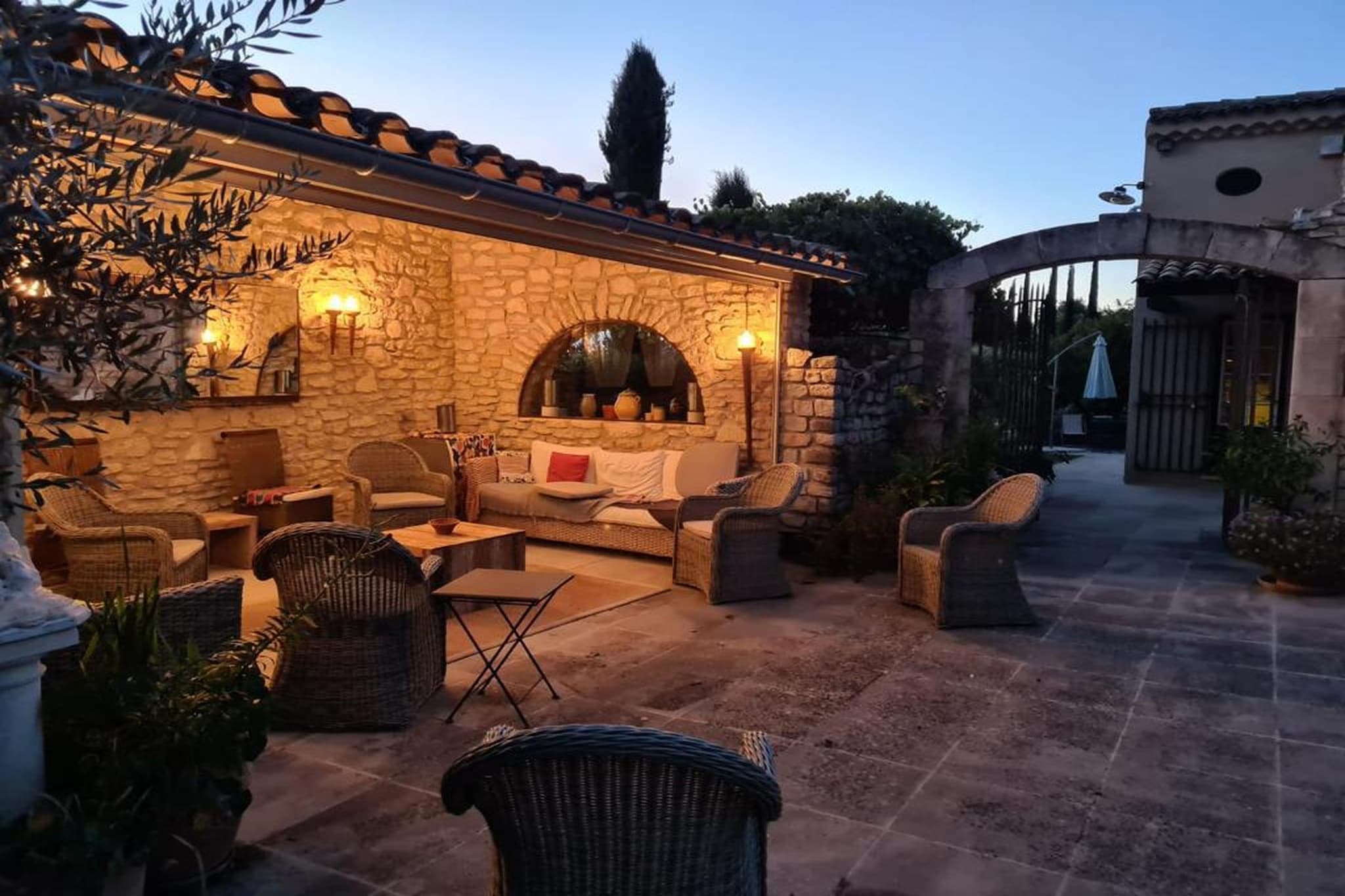 La Maison de Robion-Terrasbalkon