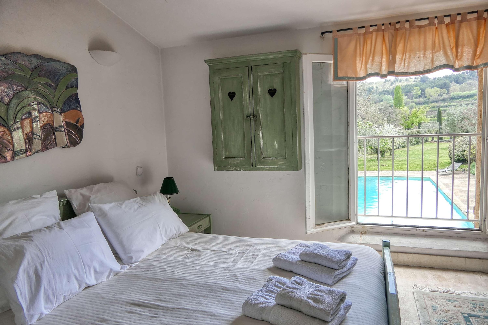 Villa Maquis – Charme provençal & vue d’exception-Slaapkamer