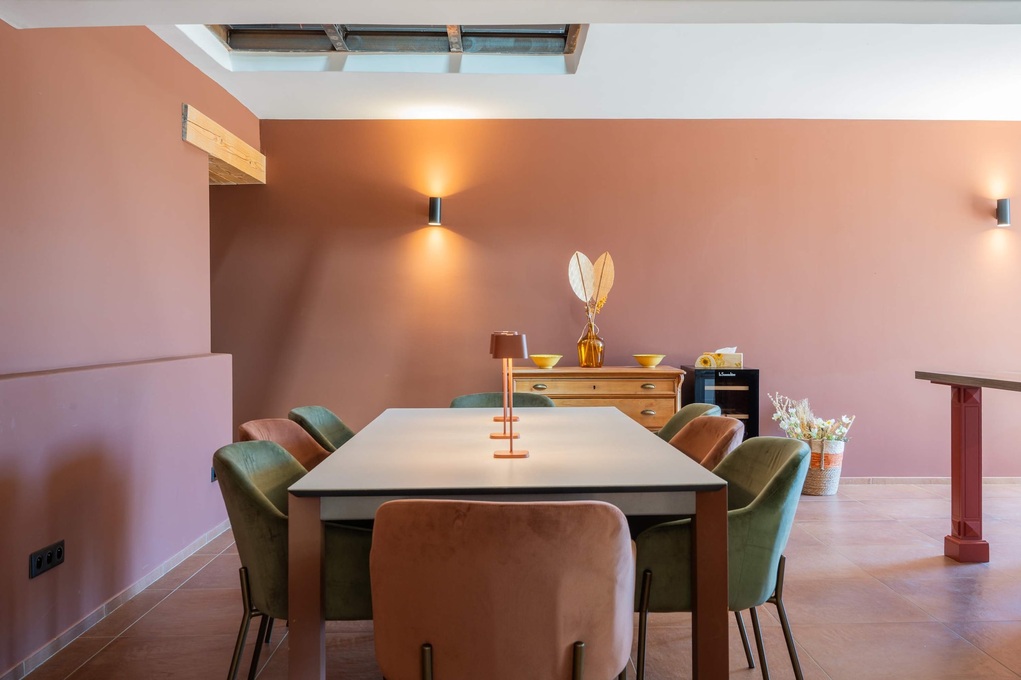 Mas du Mûrier-Eetkamer