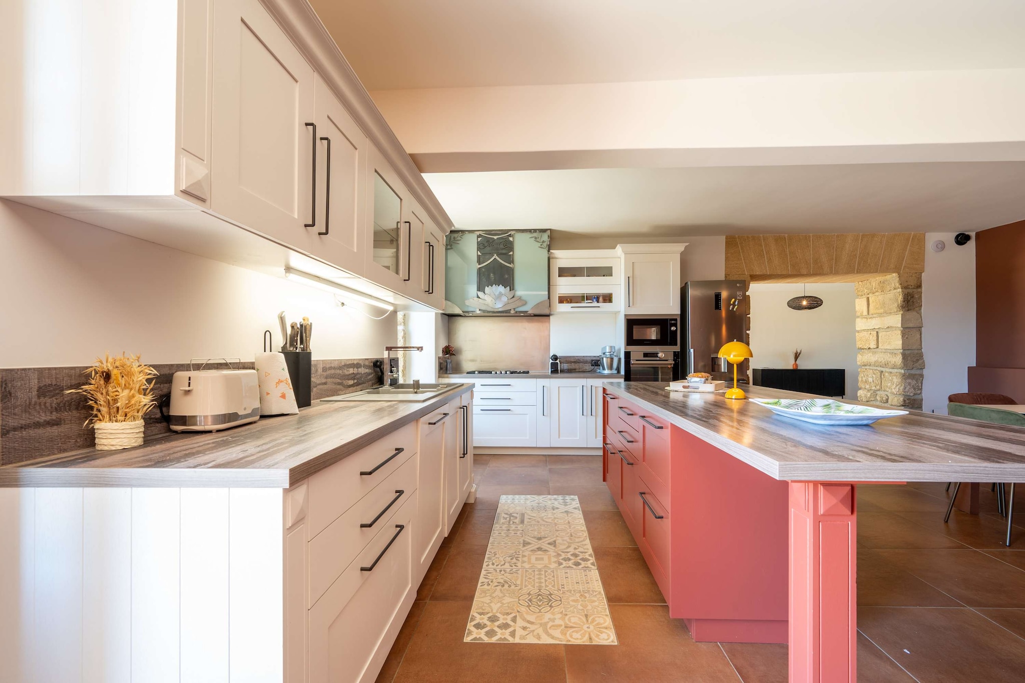 Mas du Mûrier-Keuken