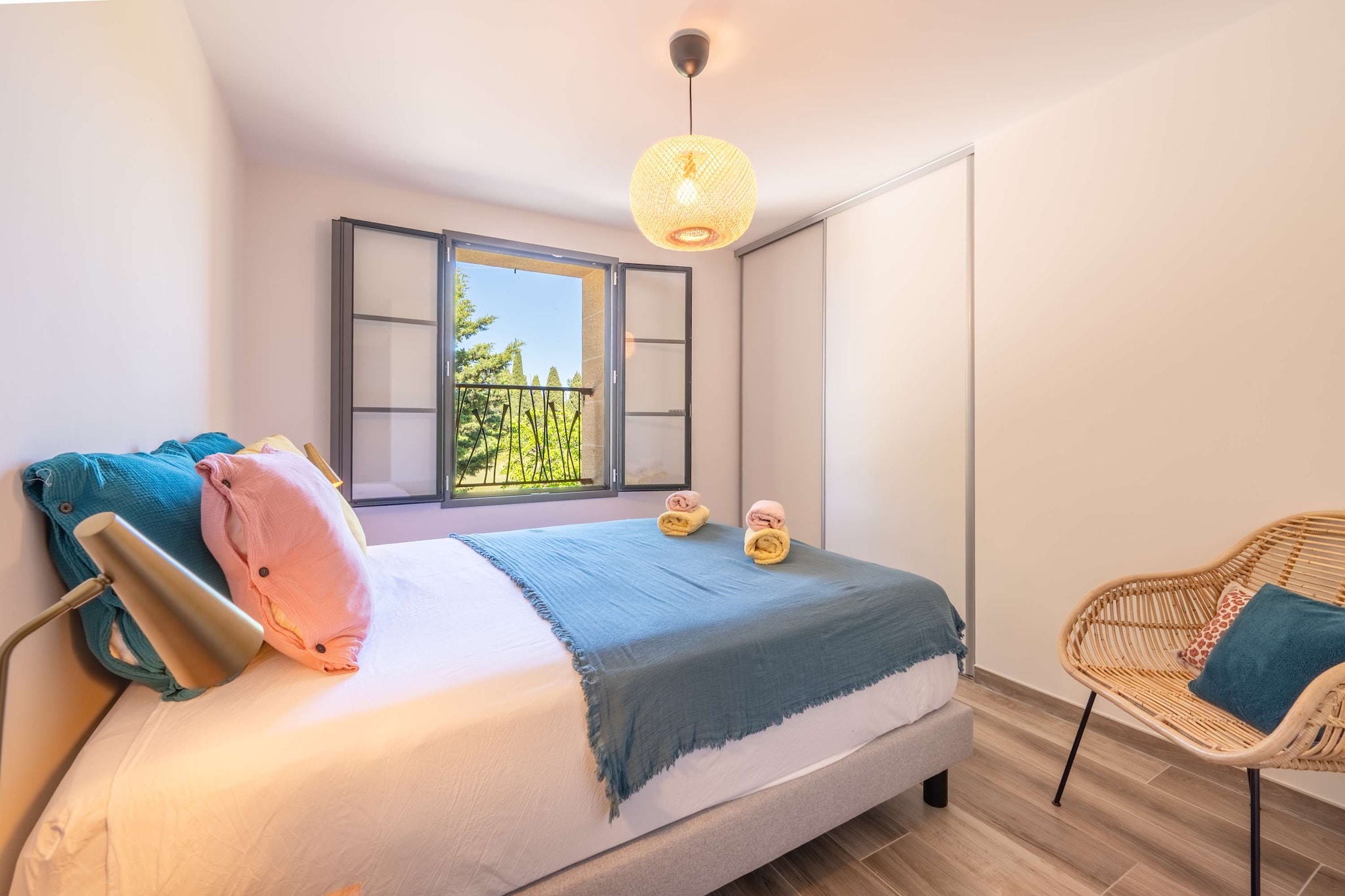 Mas du Mûrier-Slaapkamer