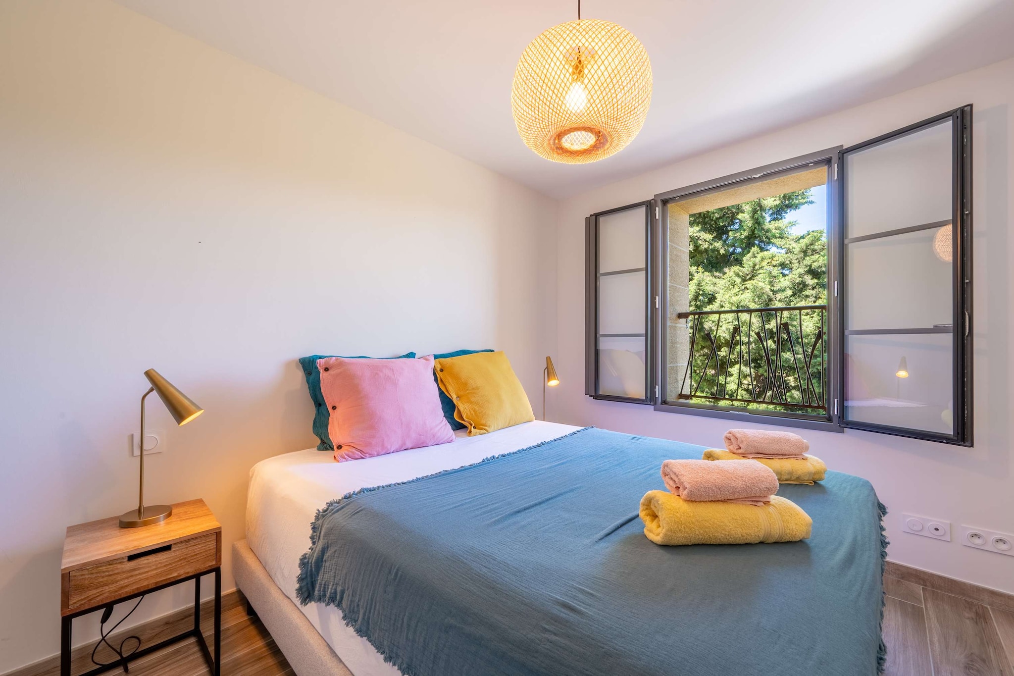 Mas du Mûrier-Slaapkamer