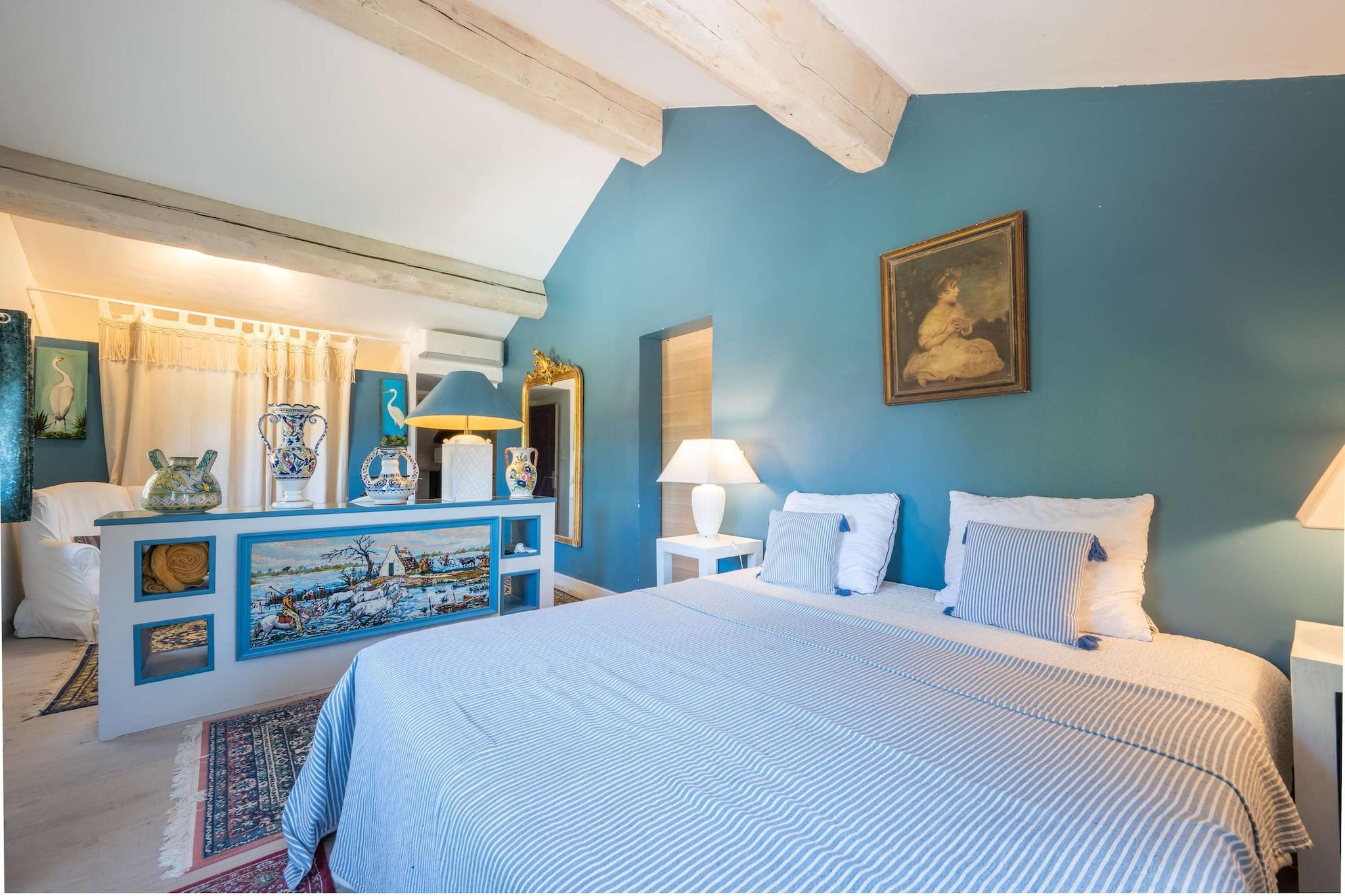 Grand Mas climatisé Arles-Schlafzimmer