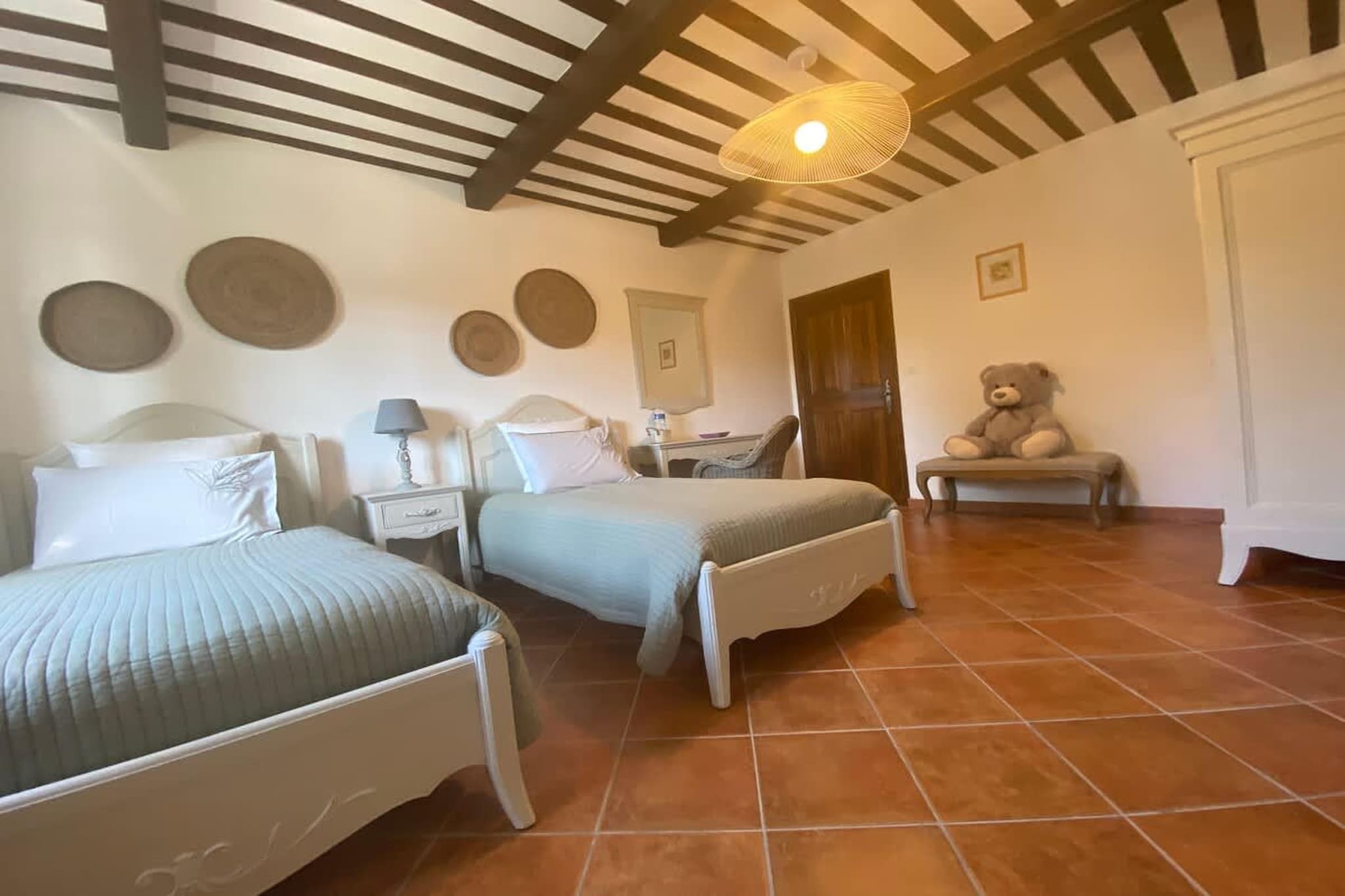 Villa provencale à Murs coeur du Luberon-Slaapkamer