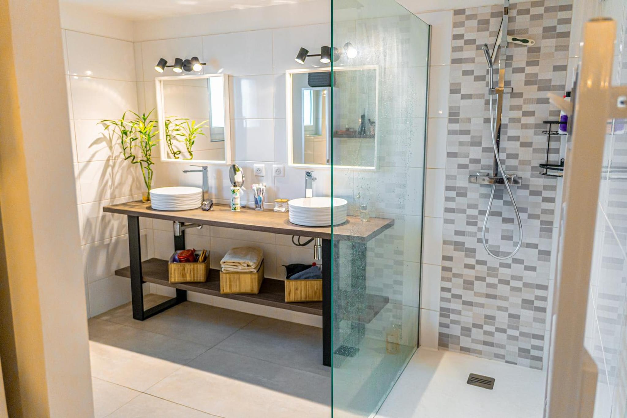 Villa L'Escaluna - Badkamer