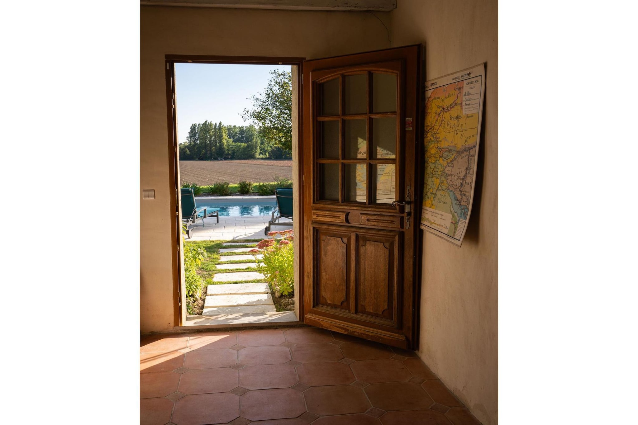 Villa Pardaillan-Empfangshalle