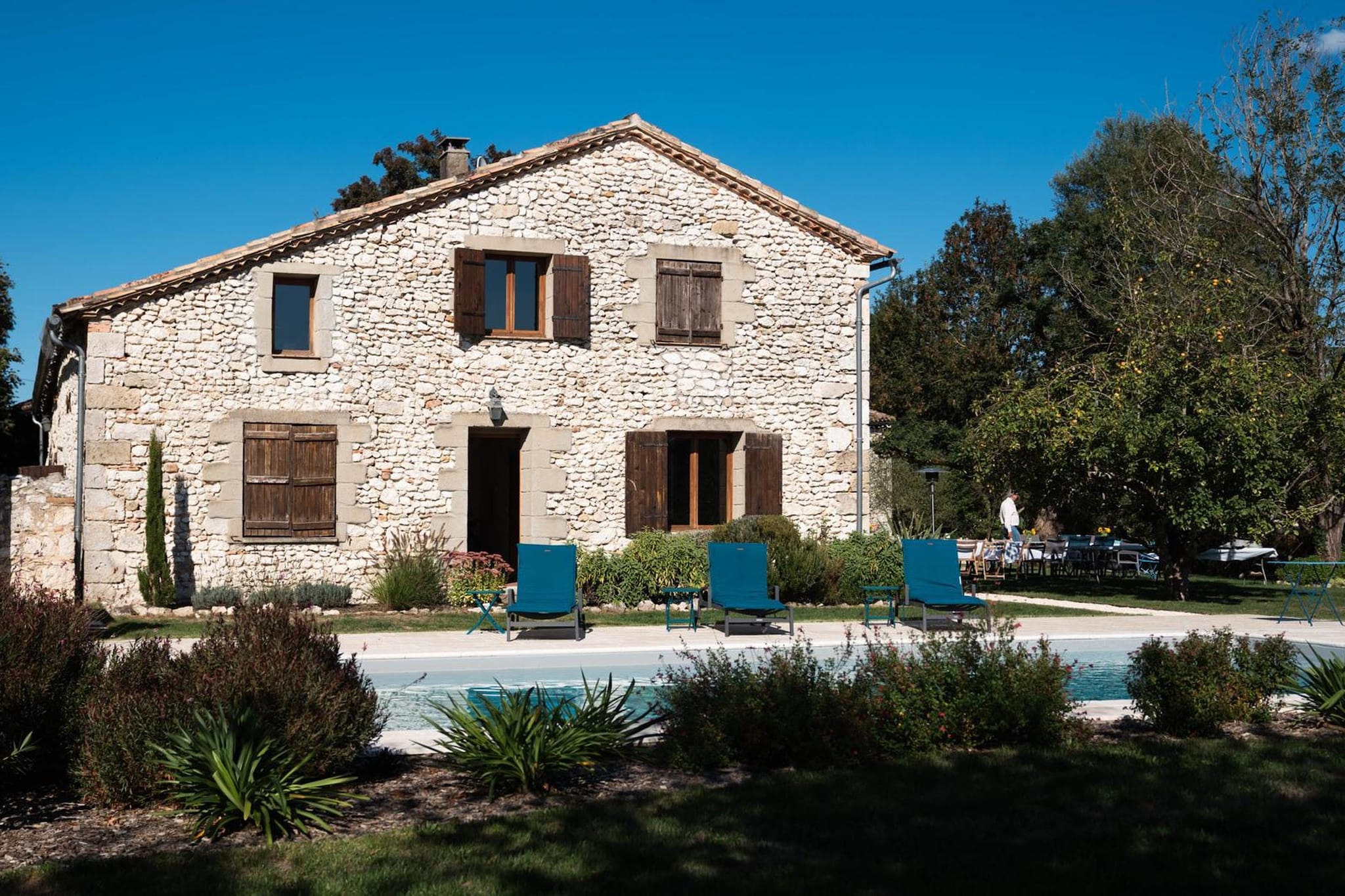 Villa Pardaillan-Außenbereich Sommer