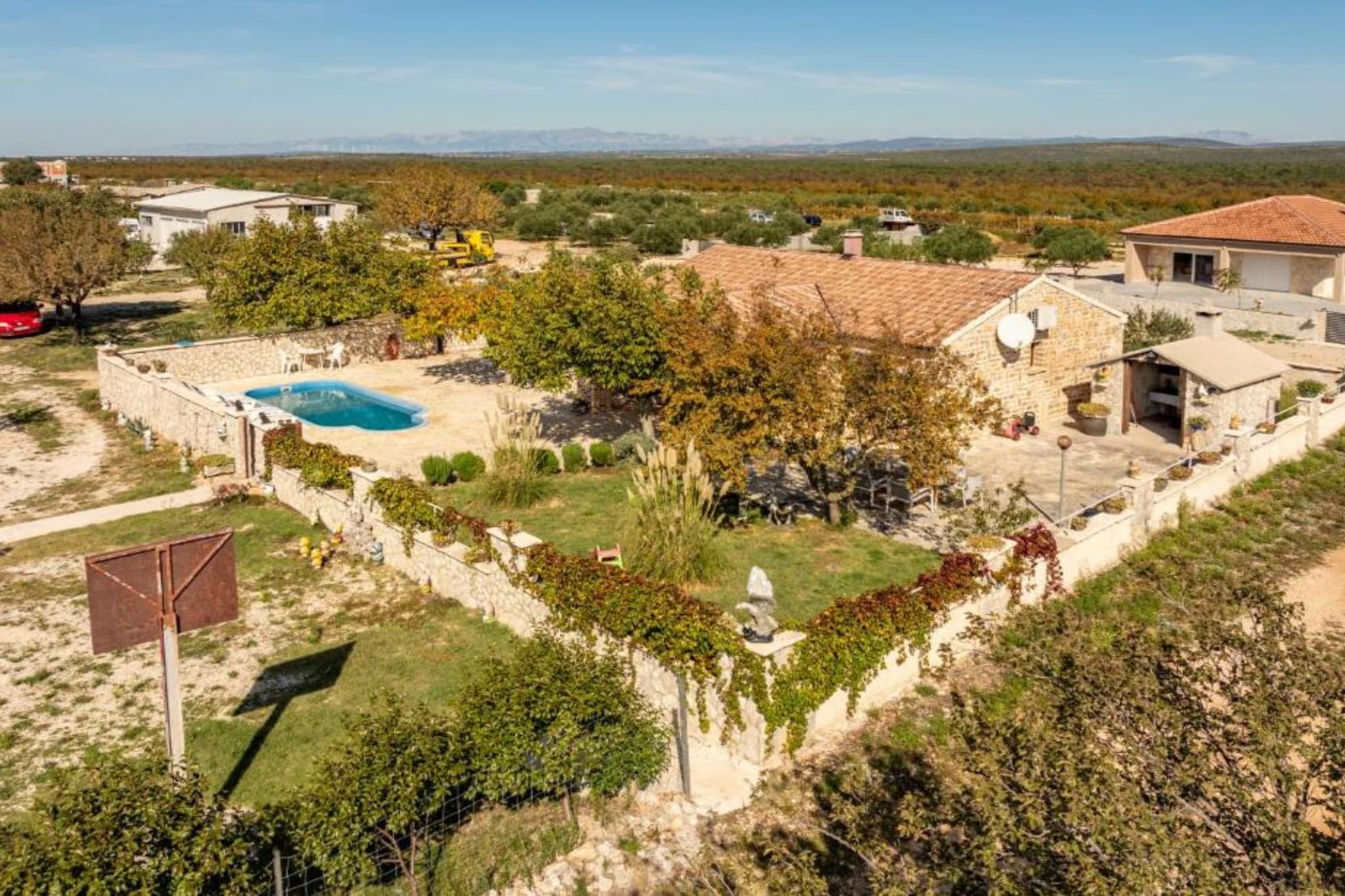 Holiday House Šimun - Three bedroom Holiday house with pool