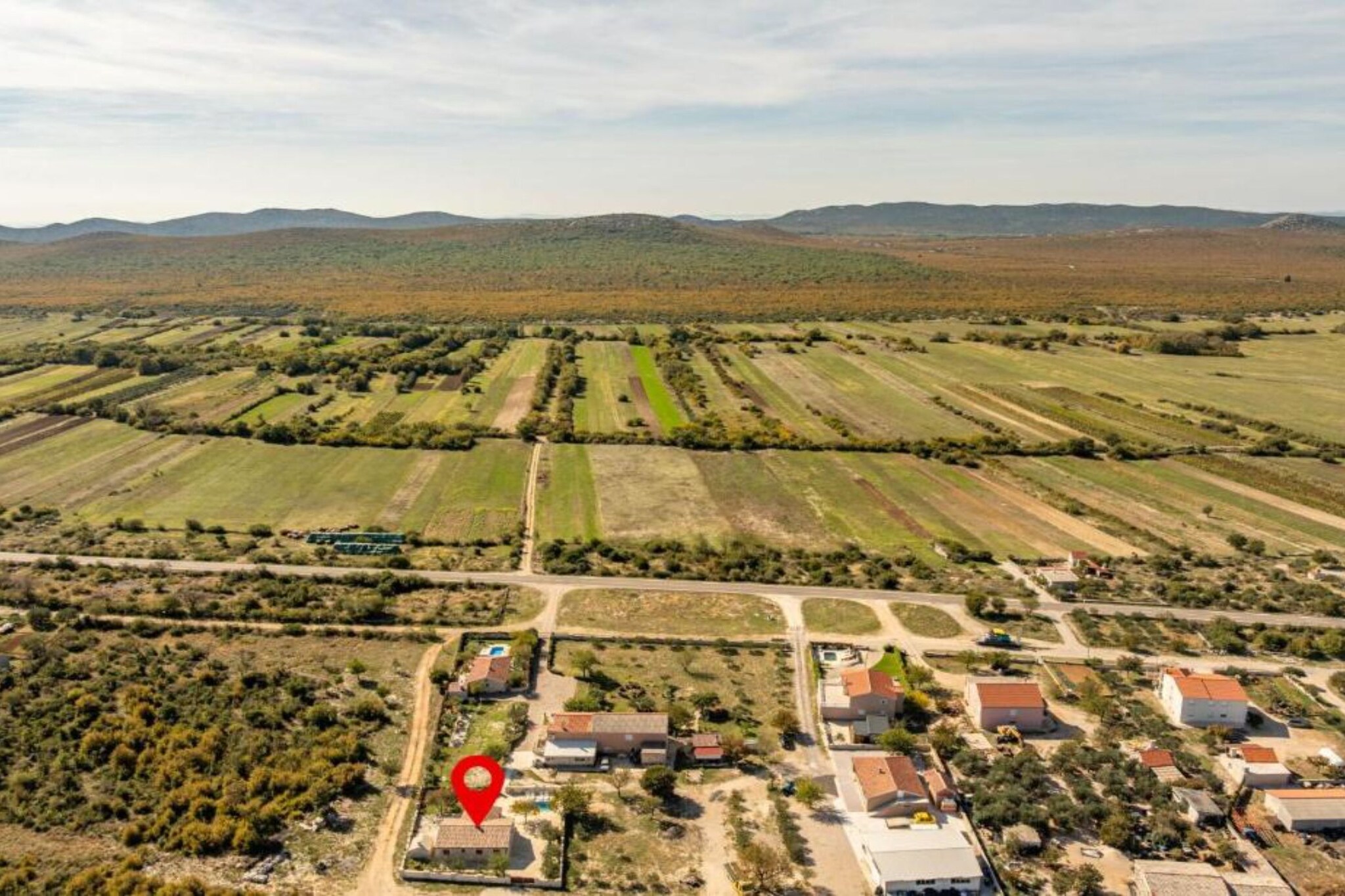 Holiday House Šimun - Three bedroom Holiday house with pool-View