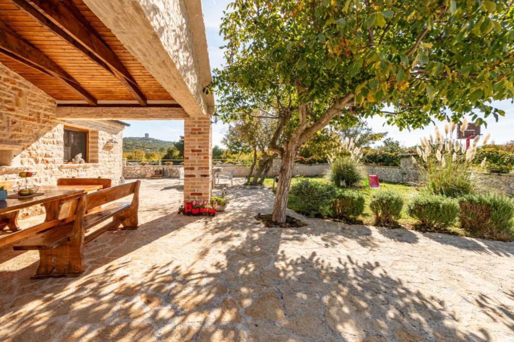 Holiday House Šimun - Three bedroom Holiday house with pool-Outdoor