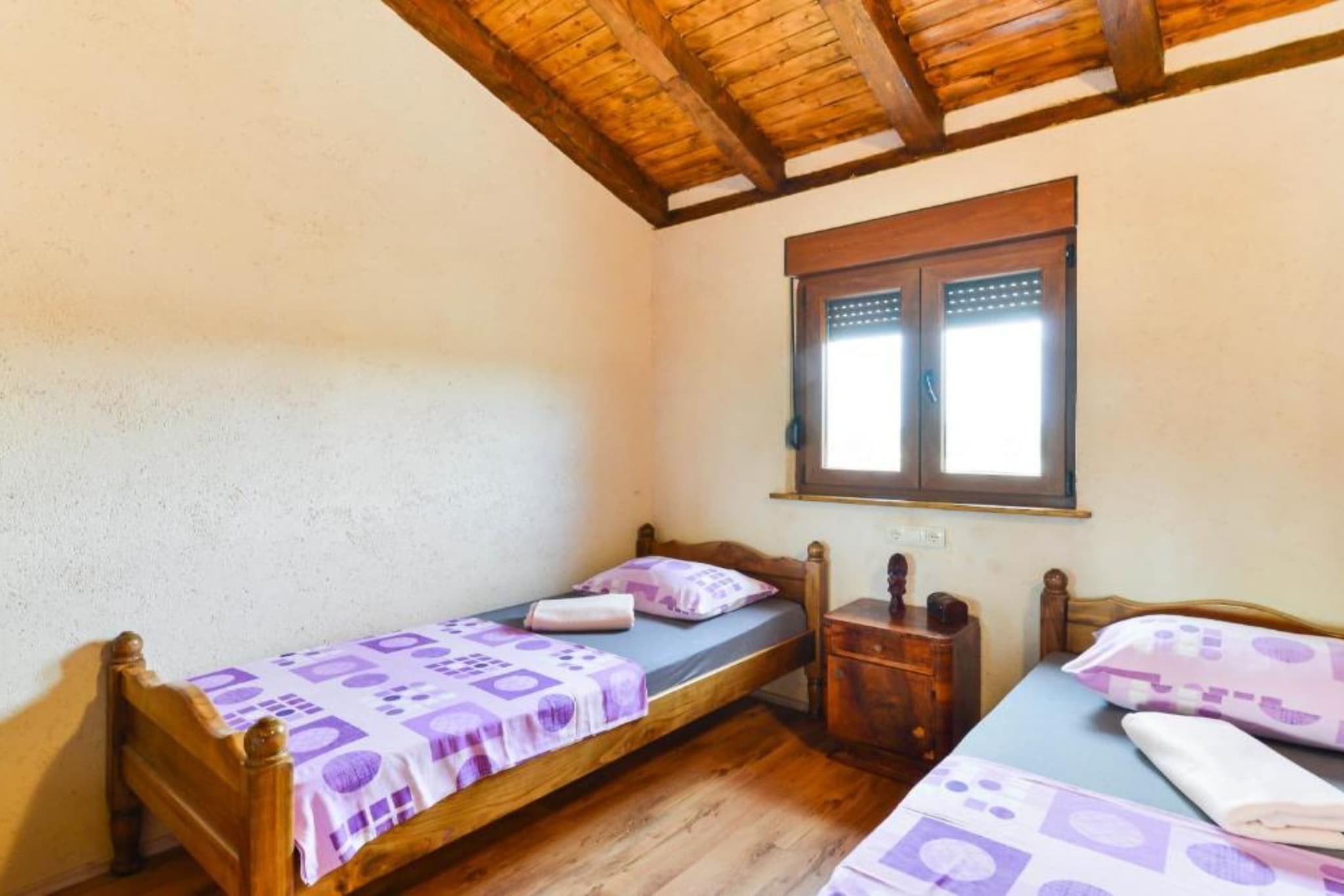 Holiday House Šimun - Three bedroom Holiday house with pool-Bedroom