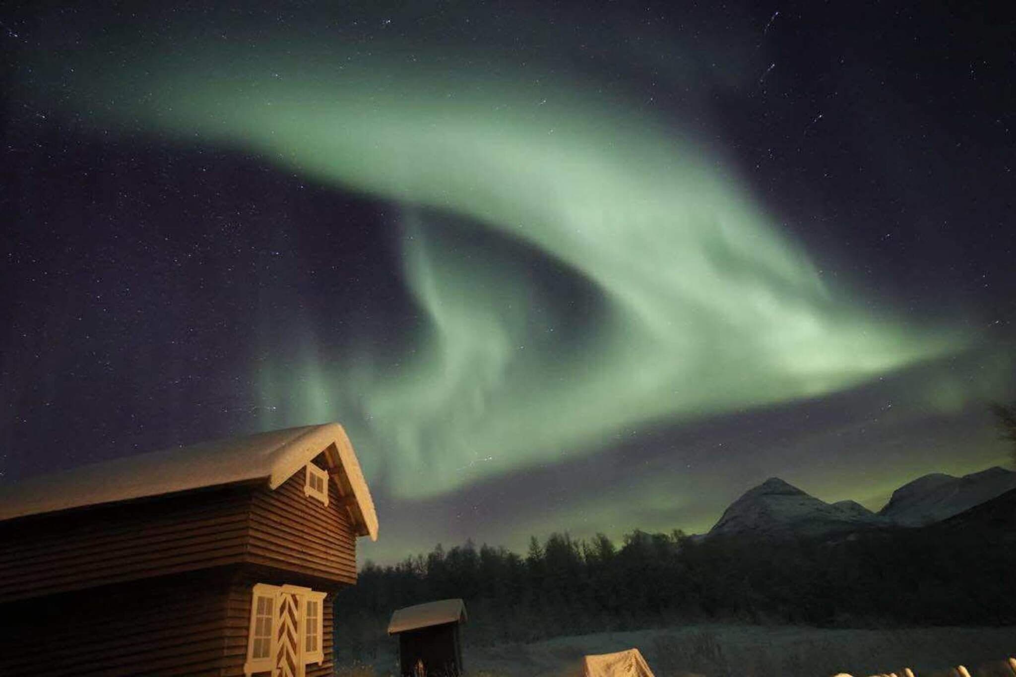 9 person holiday home in Øverbygd