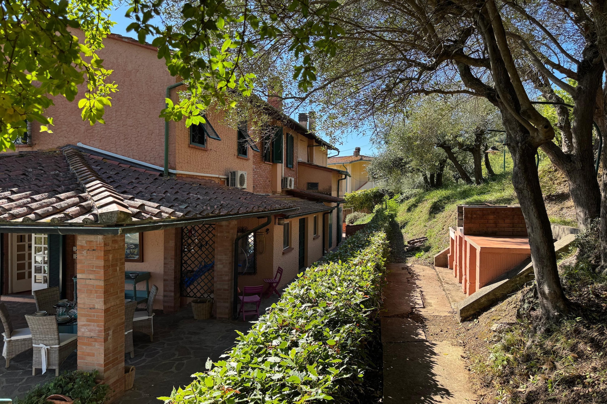 Casa Mia Fucecchio-Buitenkant zomer