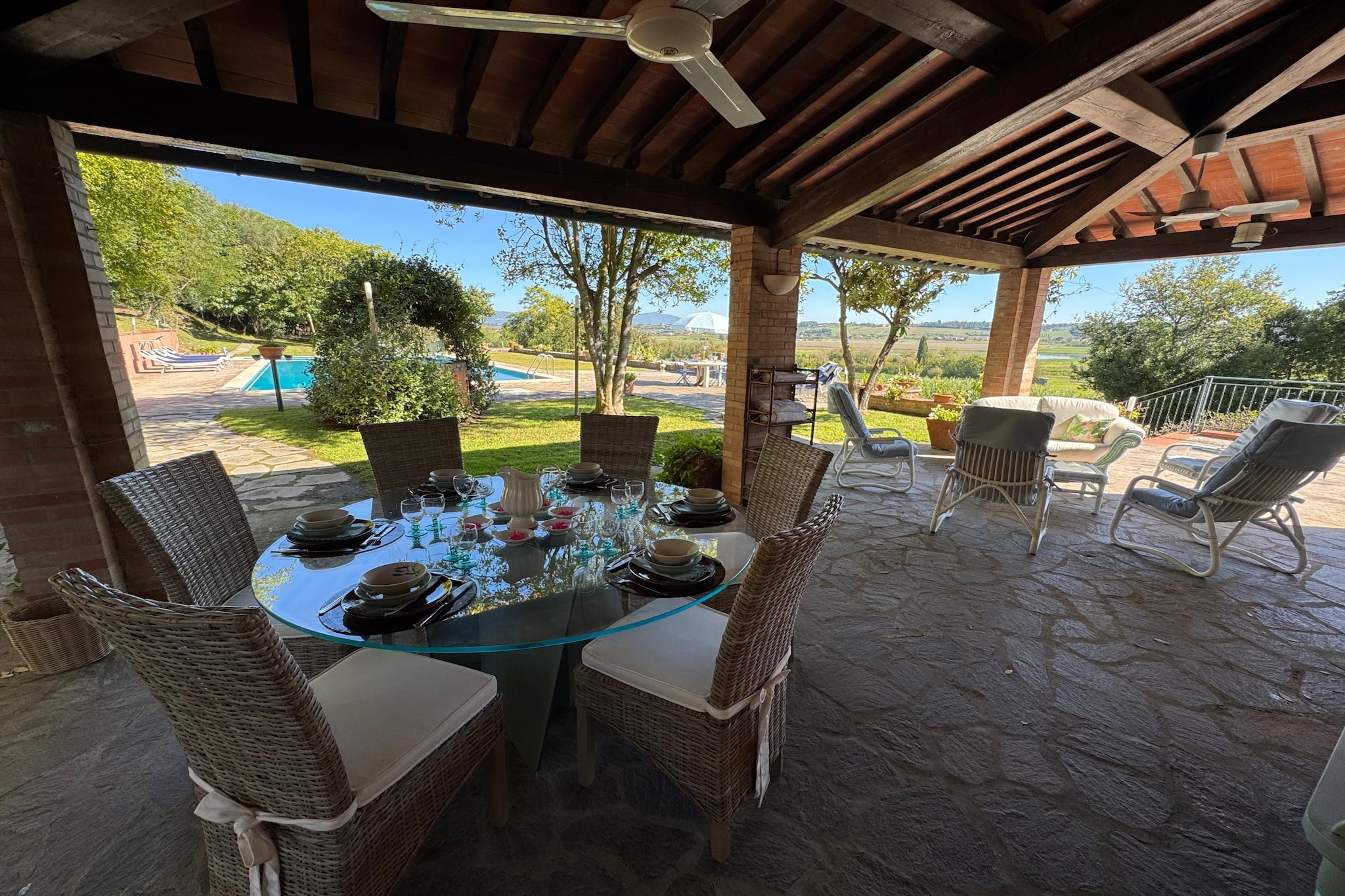 Casa Mia Fucecchio-Terrasbalkon