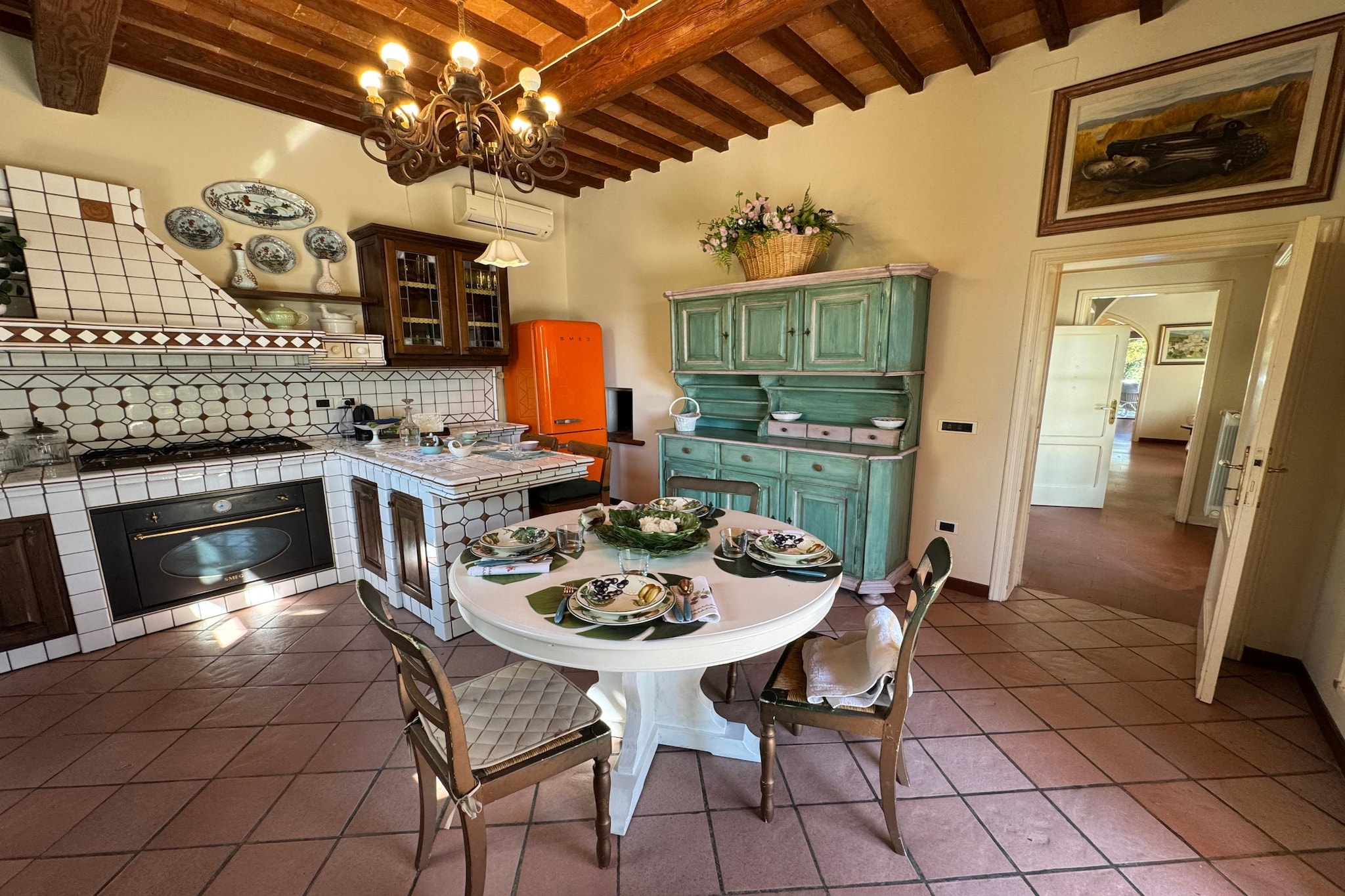 Casa Mia Fucecchio-Keuken