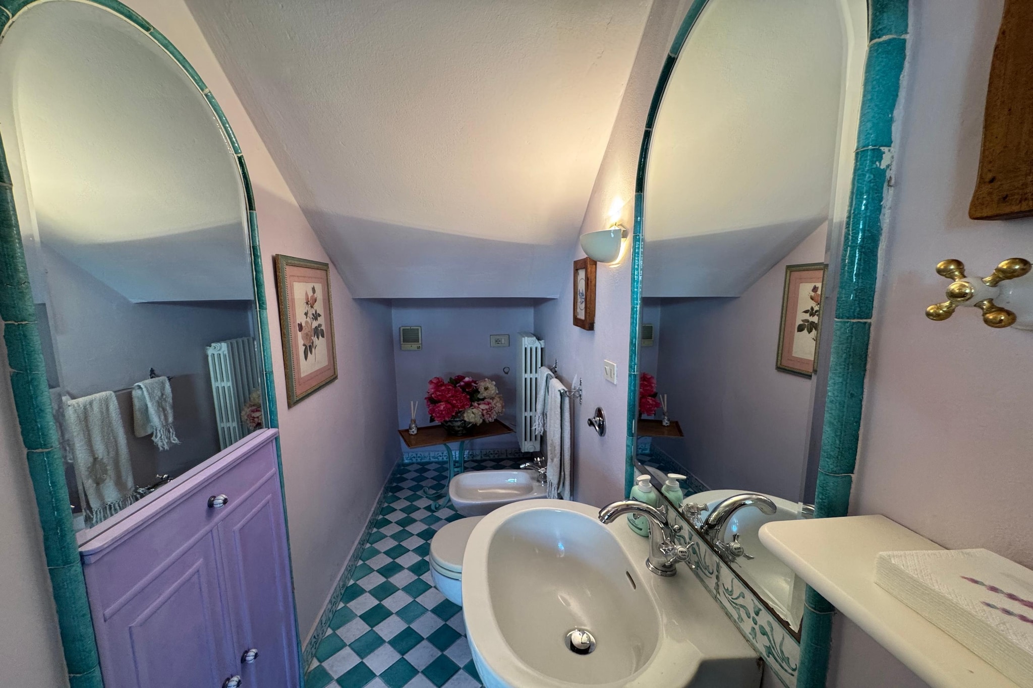 Casa Mia Fucecchio-Badkamer