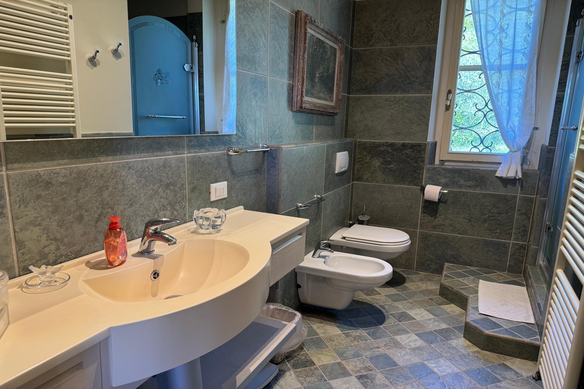 Casa Mia Fucecchio-Badkamer