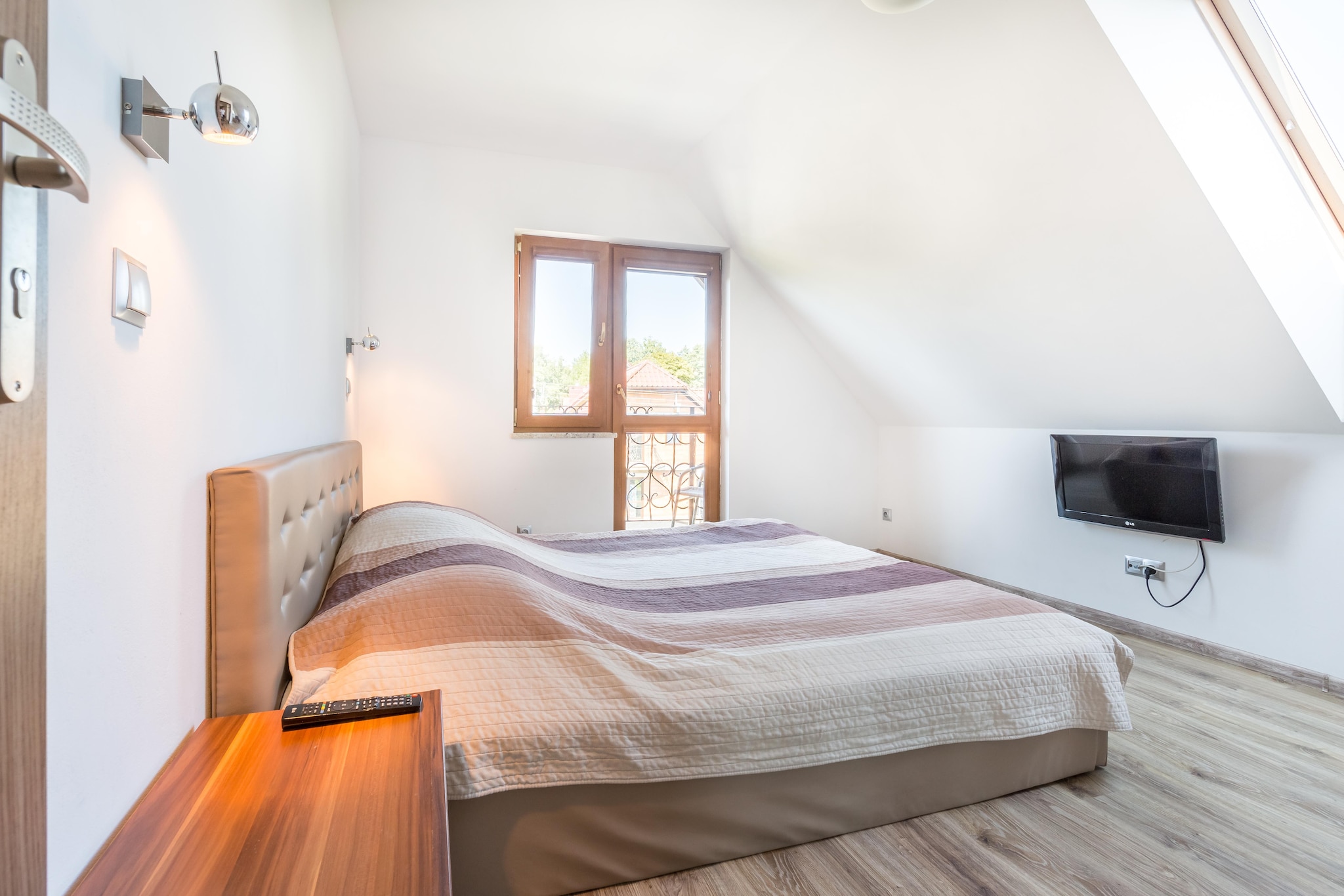 Apartamenty wakacyjne w Krynicy Morskiej z widokiem na miasto NR 9-Schlafzimmer