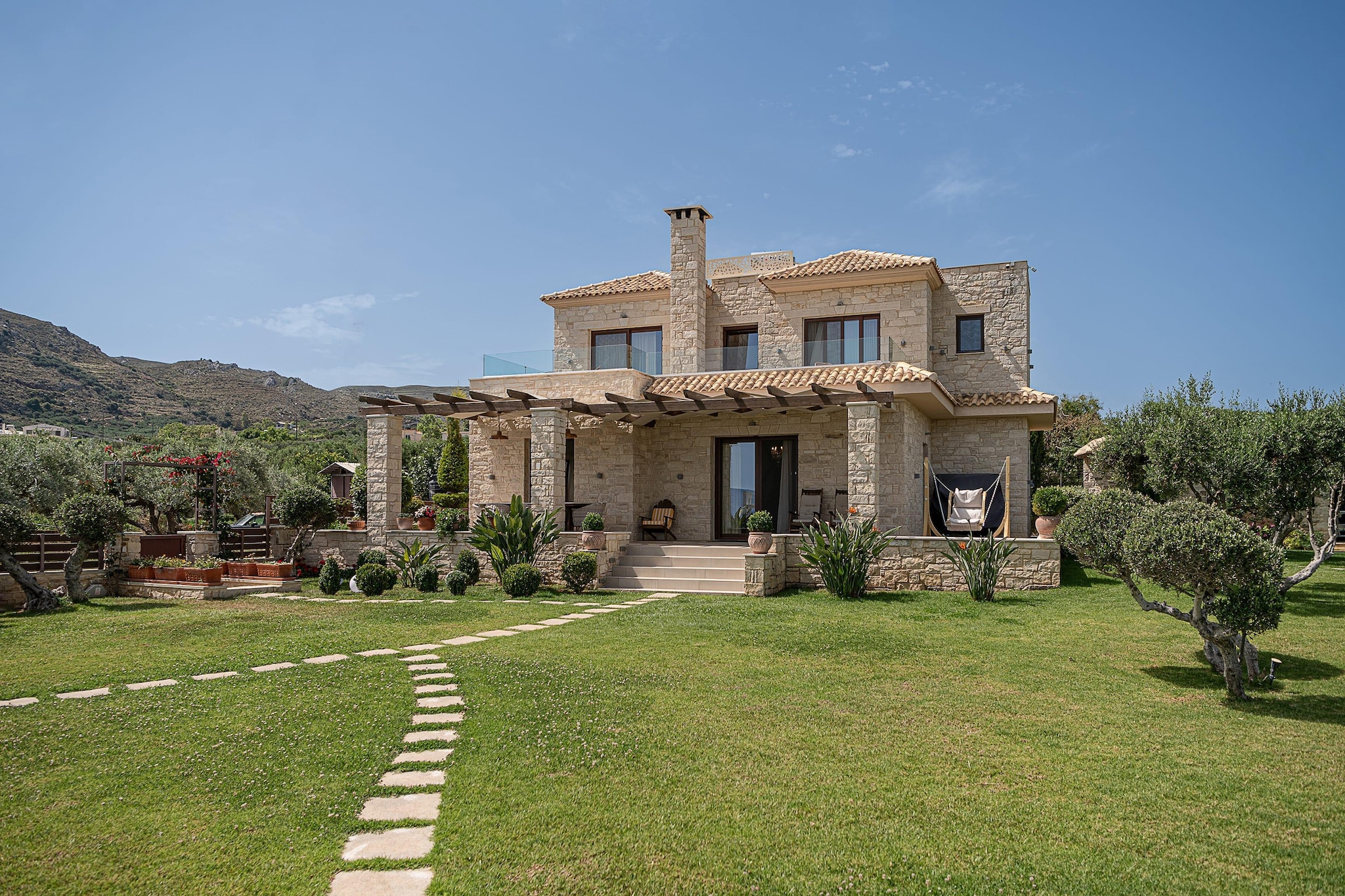 Elegant Chania Villa for 4 Guests
