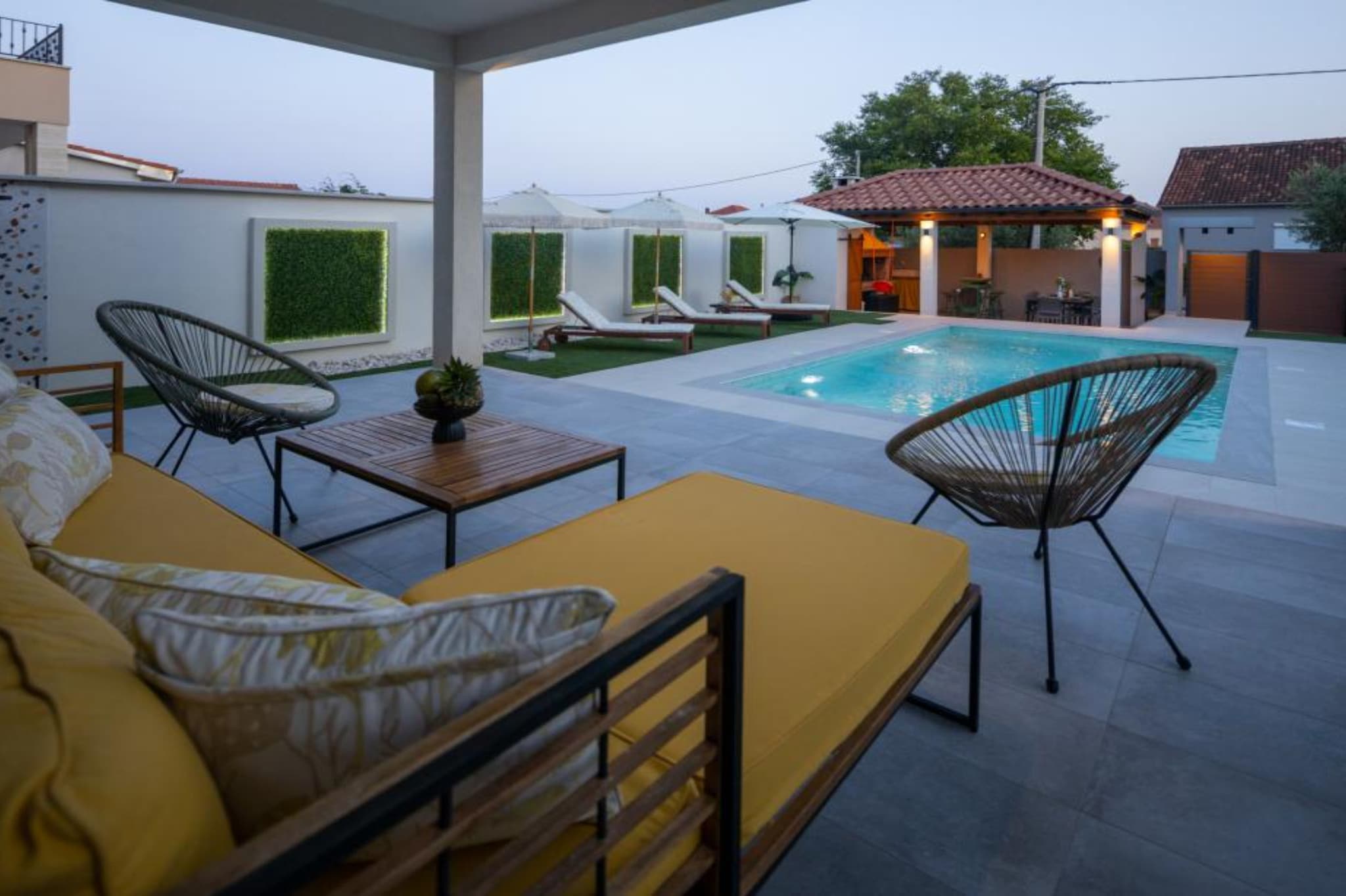 Lux Vintage House Bella Vita Biograd na Moru with Pool - Zwembad