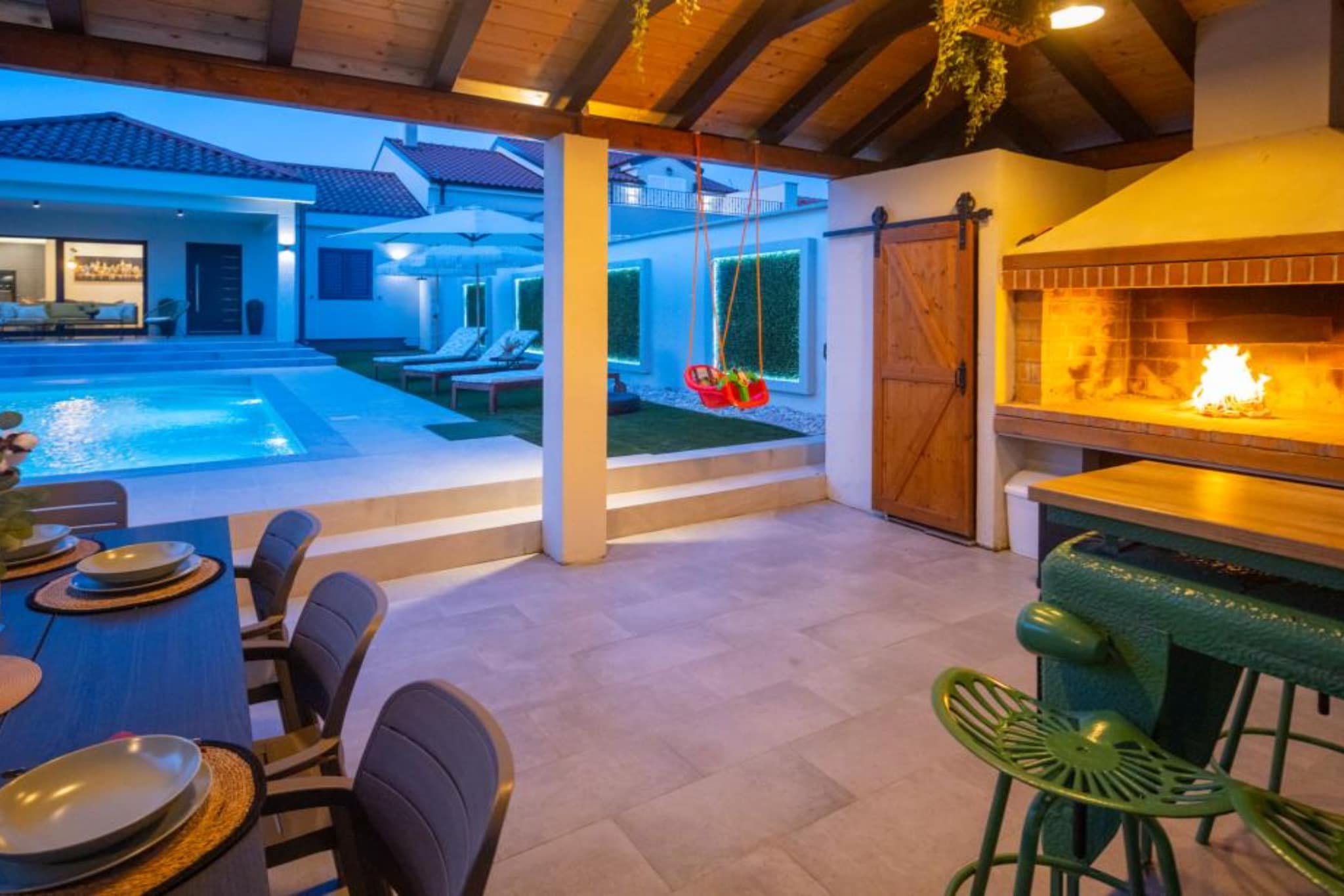 Lux Vintage House Bella Vita Biograd na Moru with Pool - Zwembad