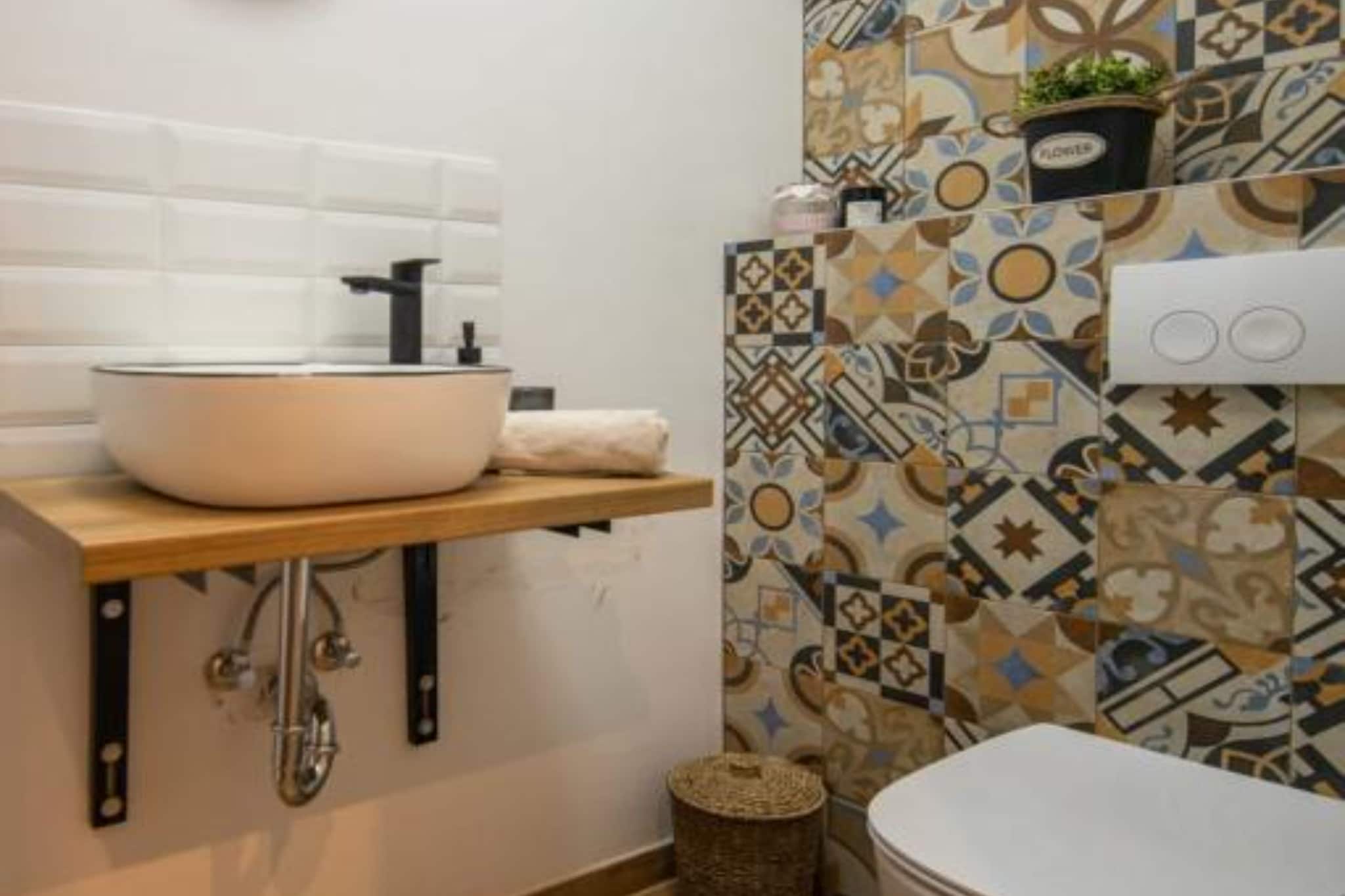 Lux Vintage House Bella Vita Biograd na Moru with Pool - Badkamer