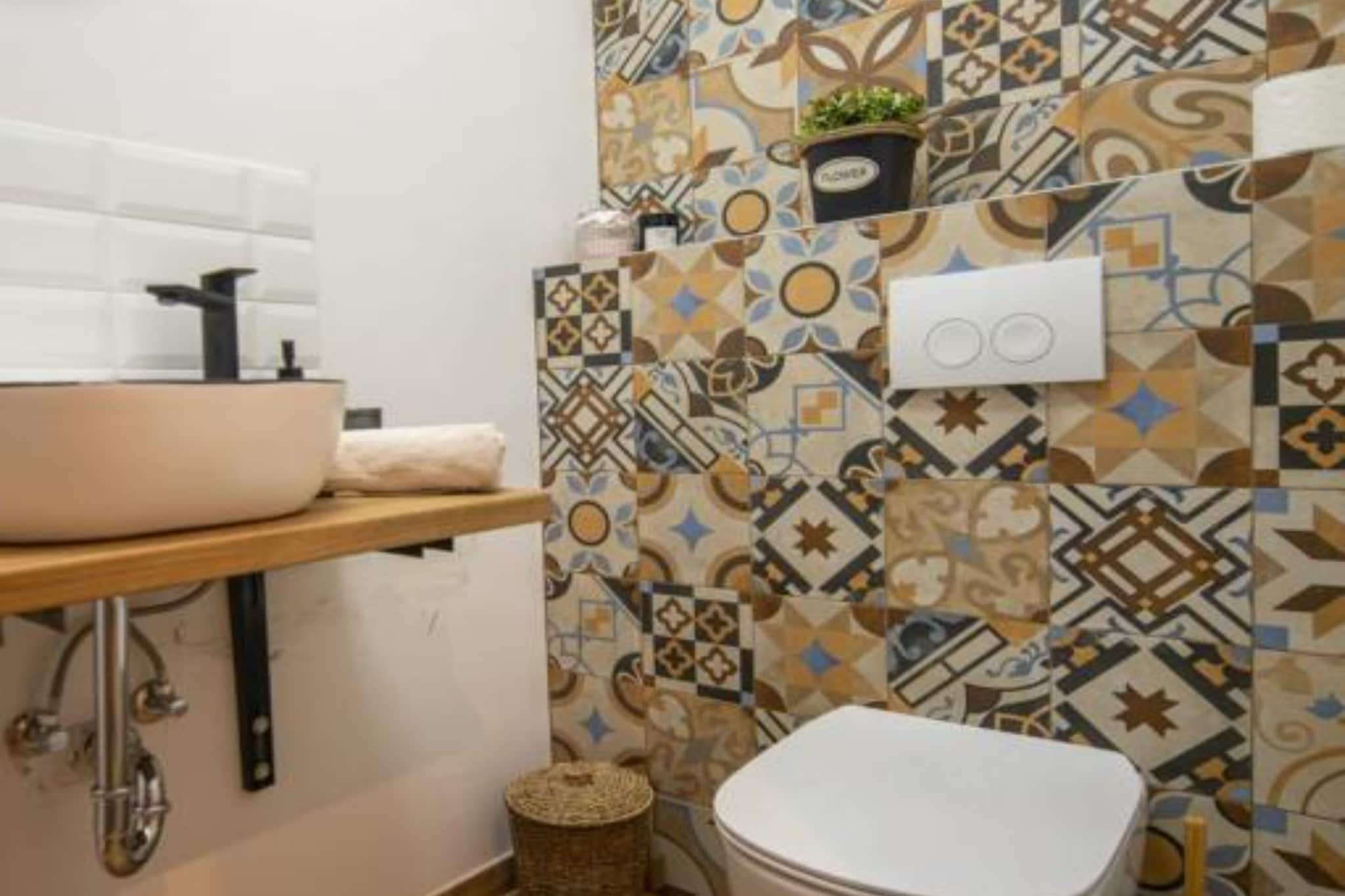 Lux Vintage House Bella Vita Biograd na Moru with Pool - Badkamer