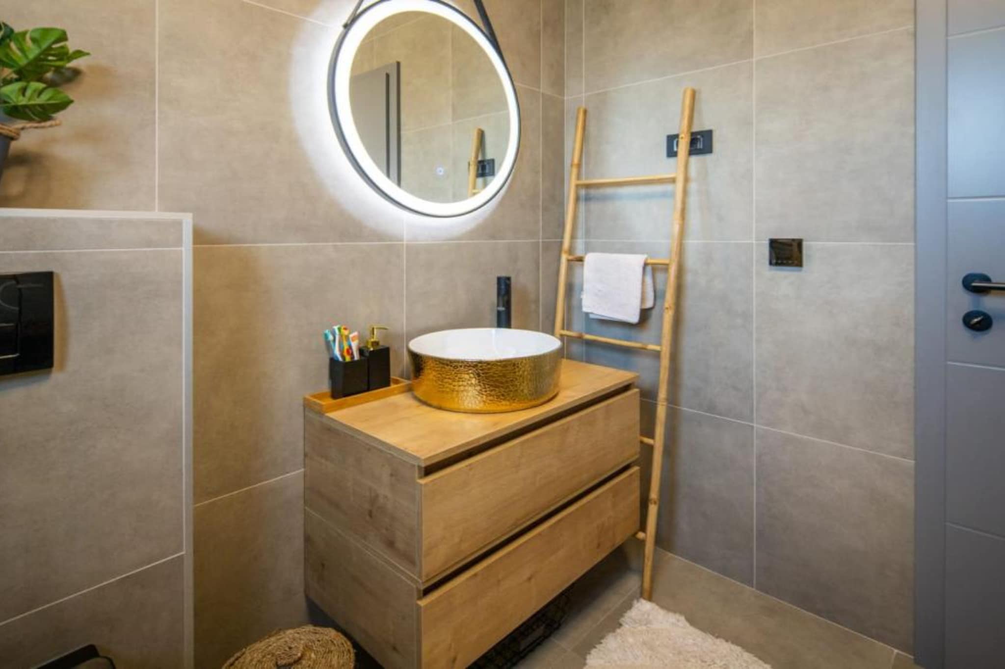 Lux Vintage House Bella Vita Biograd na Moru with Pool - Badkamer