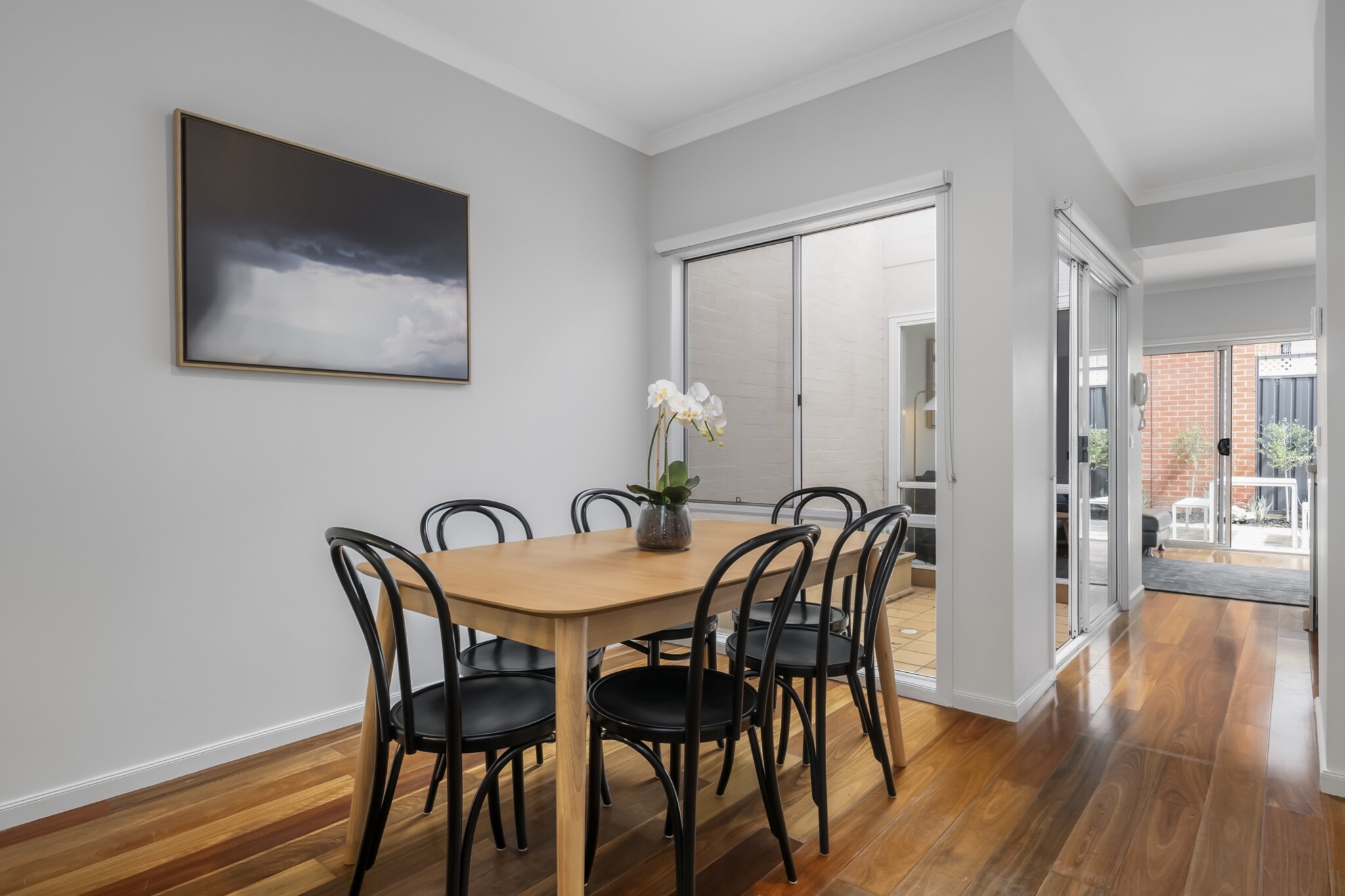 Nestled in a peaceful Kensington pocket, this stylish three-bedroom townhouse offers a light-filled layout with spacious interiors and outdoor courtyards. Enjoy seamless self-check-in and relax in a well-appointed home ideal for families, professionals or weekend travellers. With a private garage and modern kitchen, this home makes exploring Melbourne effortless and comfortable.

Just 140m to buses on Kensington Road, offering easy local connections. The property is also conveniently located near two train stations — South Kensington Station (closer) and Kensington Station — both providing quick access to the city and surrounding suburbs. Tram stops are also within reach, giving you multiple public transport options.
