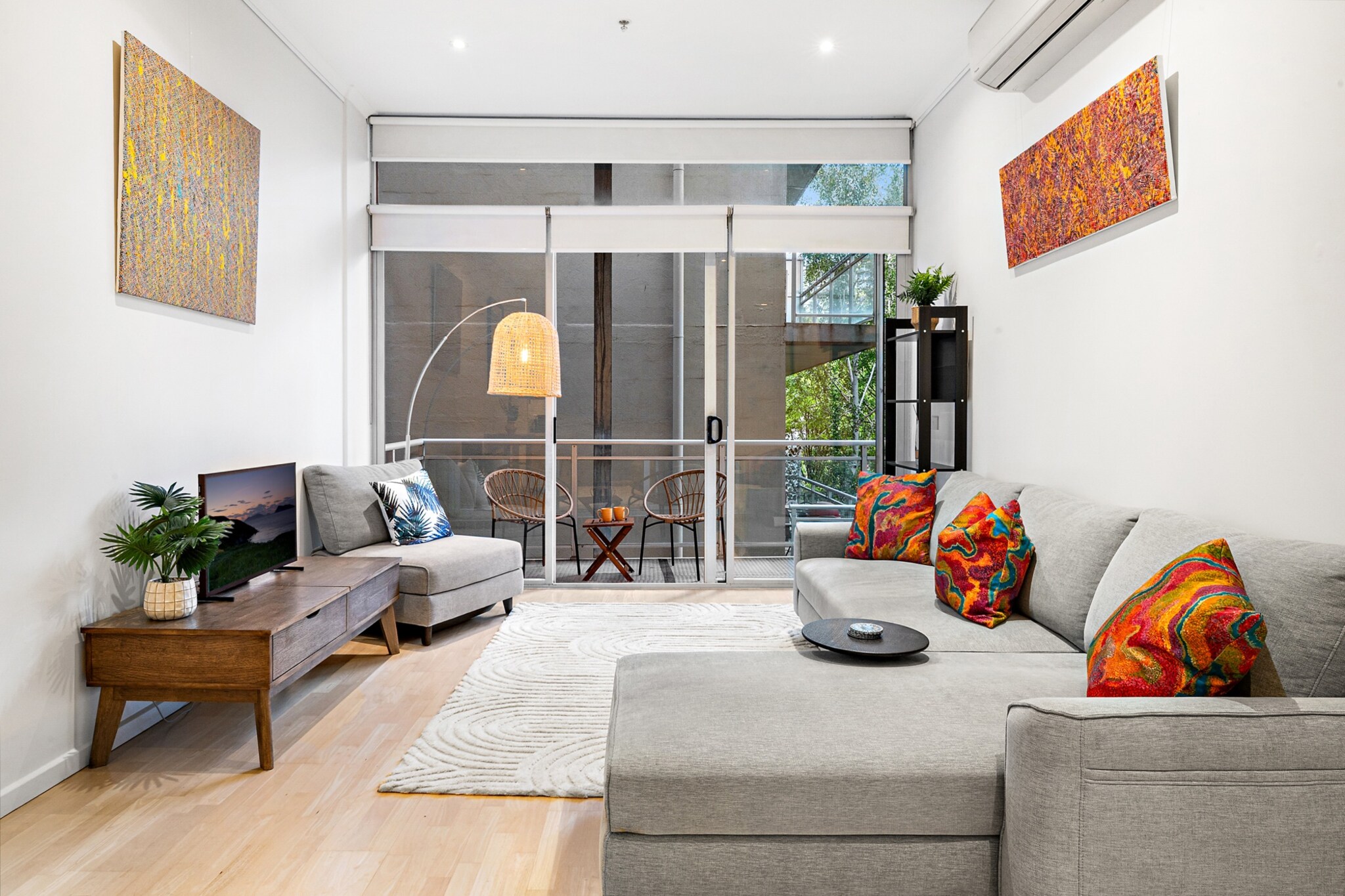Peaceful 2-Bed Apartment with Gym & Pool