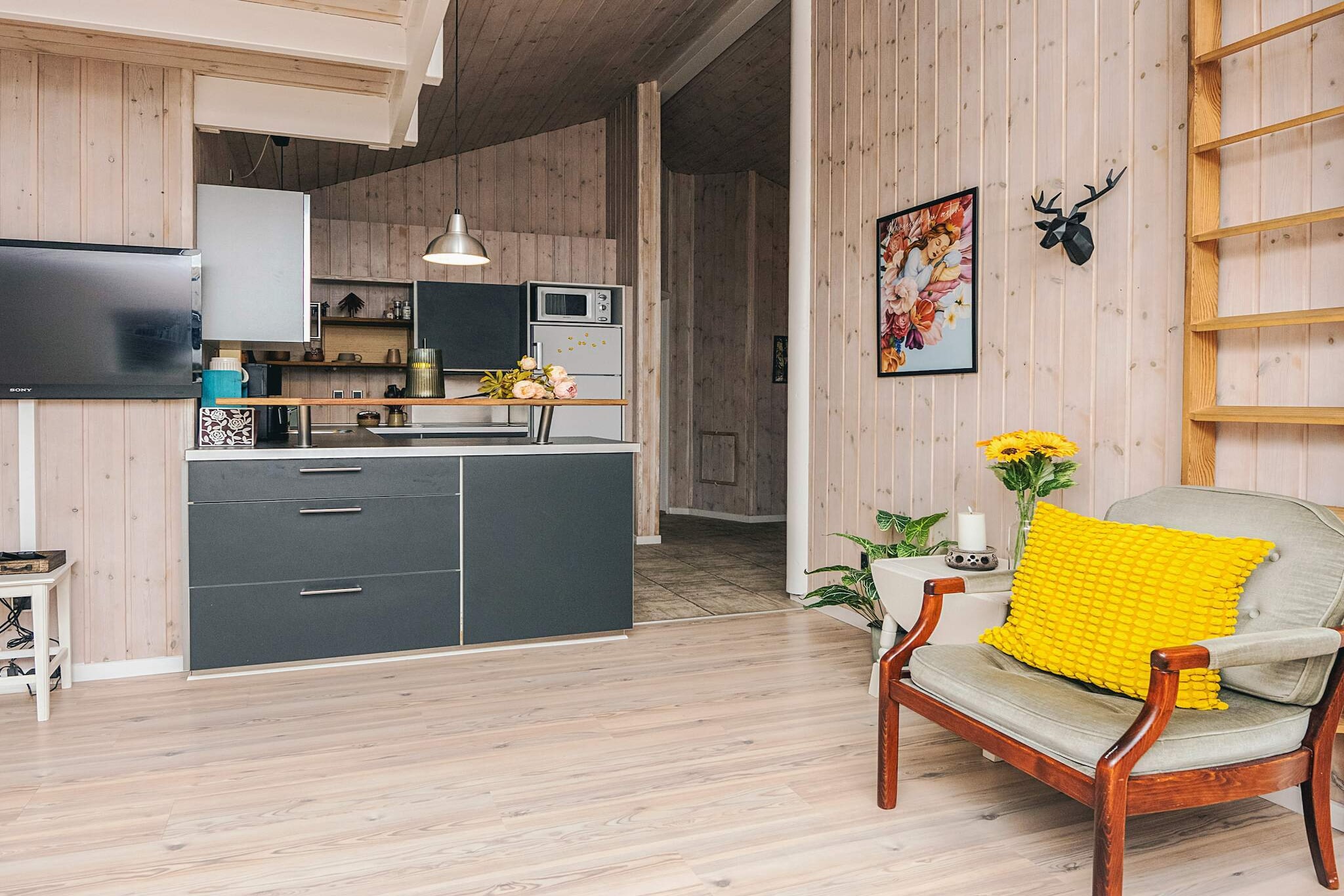 Moderne Villa mit Sauna-Bereich-Innenbereich