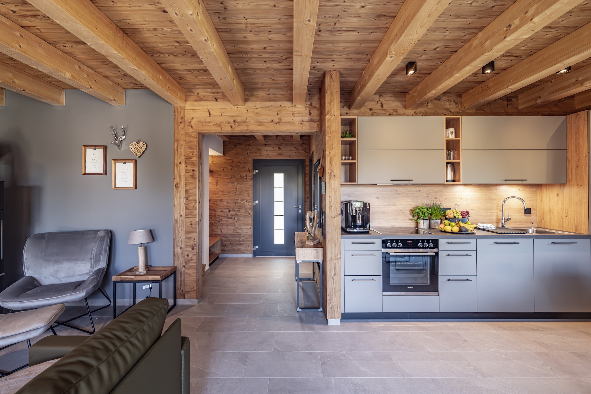 Chalet mit Sauna-Küche