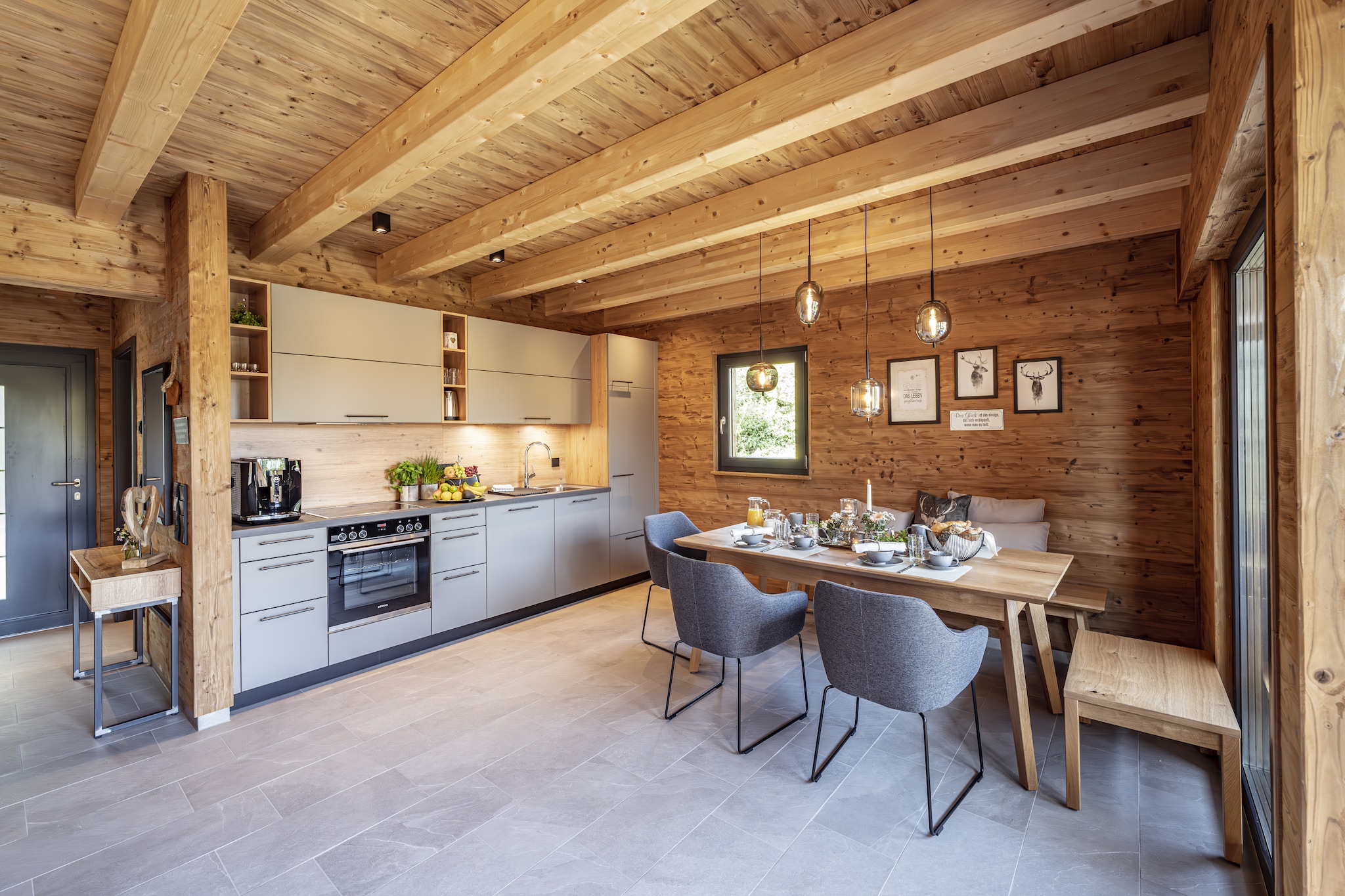 Chalet mit Sauna-Küche