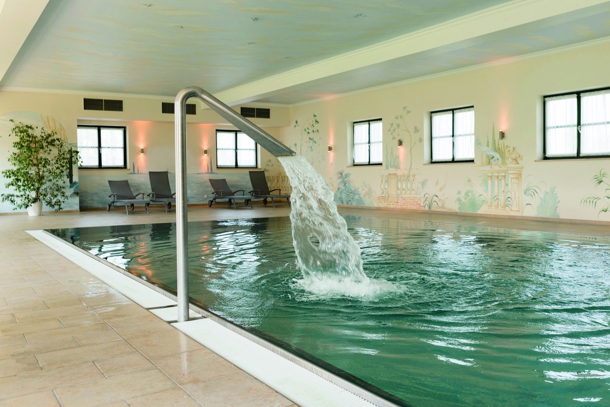 Chalet mit Sauna-Schwimmbad