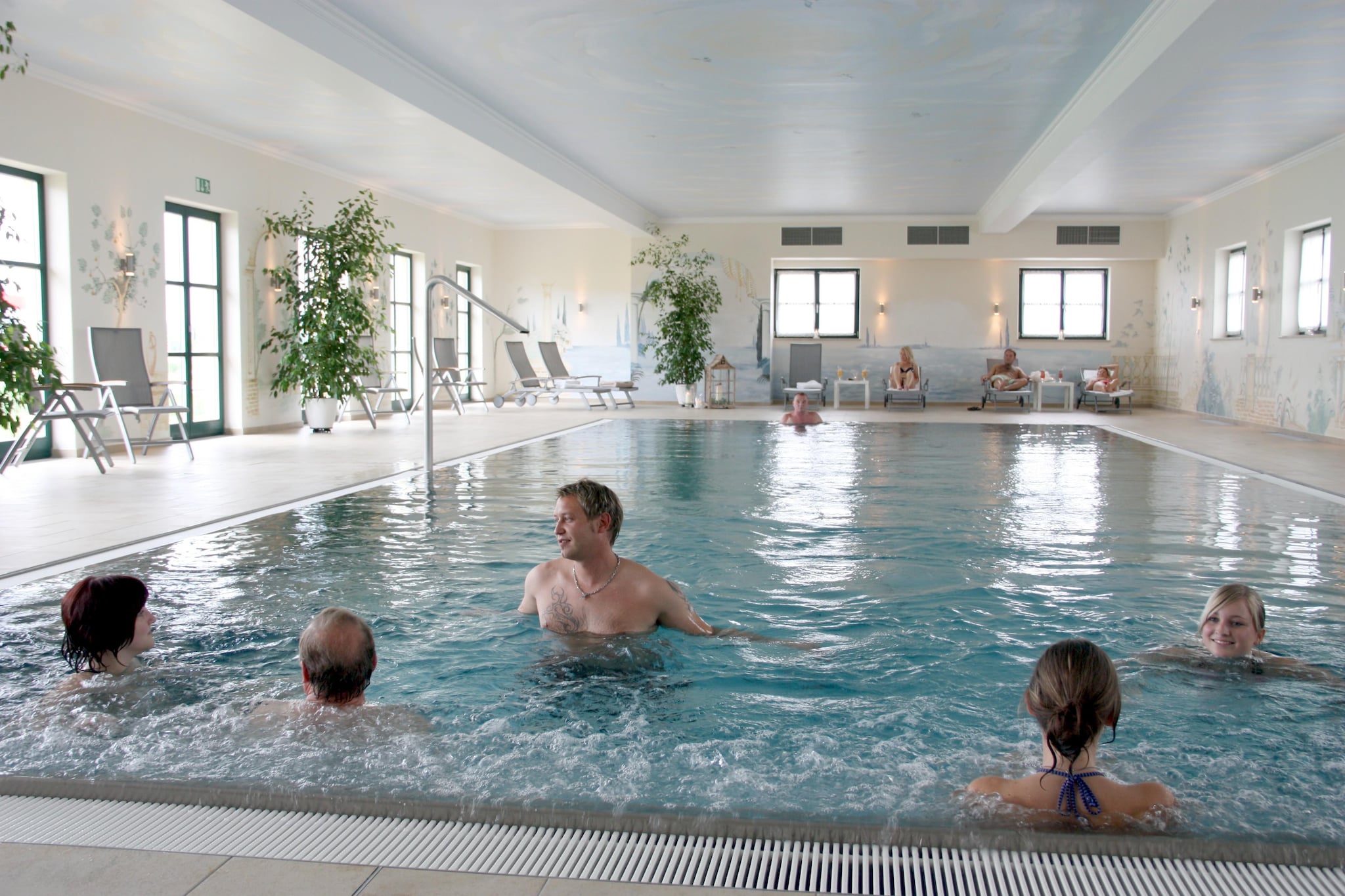 Chalet mit Sauna-Schwimmbad