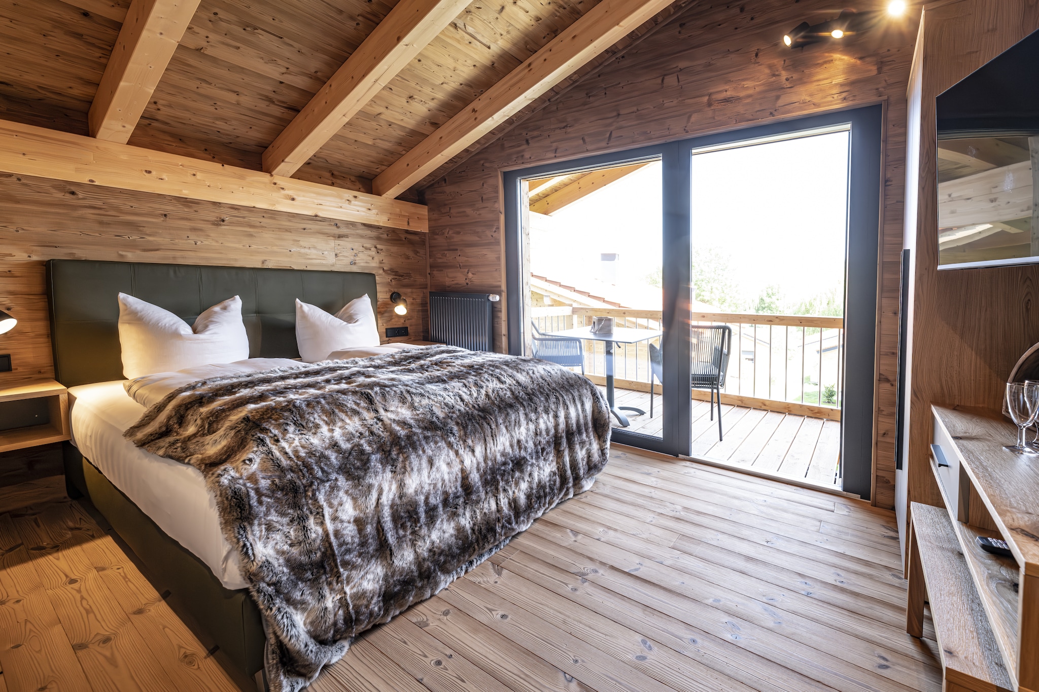 Chalet mit Sauna-Schlafzimmer