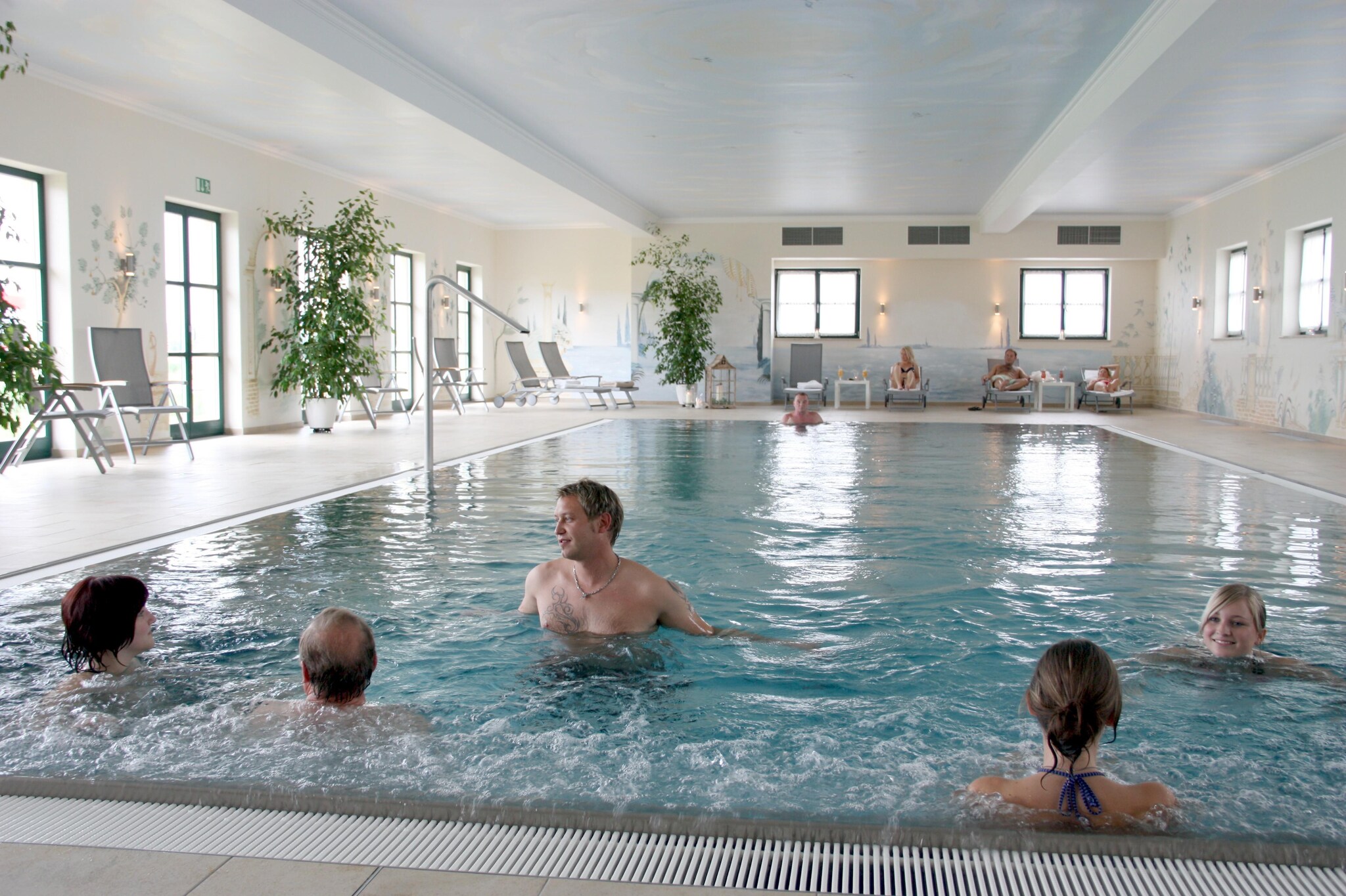 Chalet mit Sauna-Schwimmbad