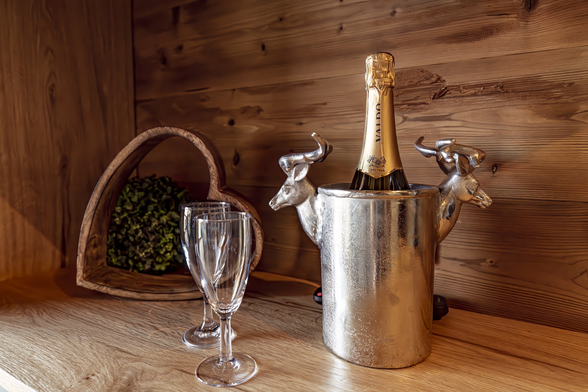 Chalet mit Sauna-Ambiente