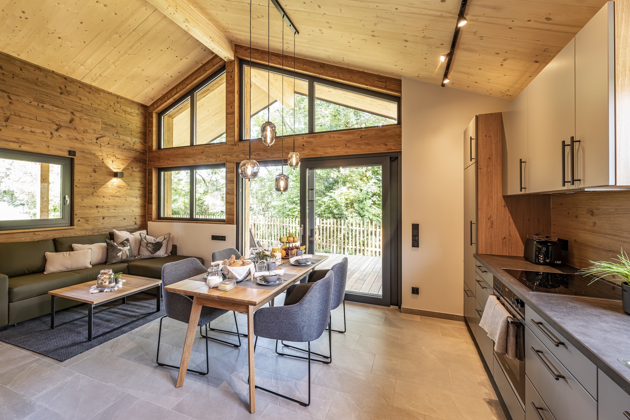 Chalet Bungalow-Esszimmer