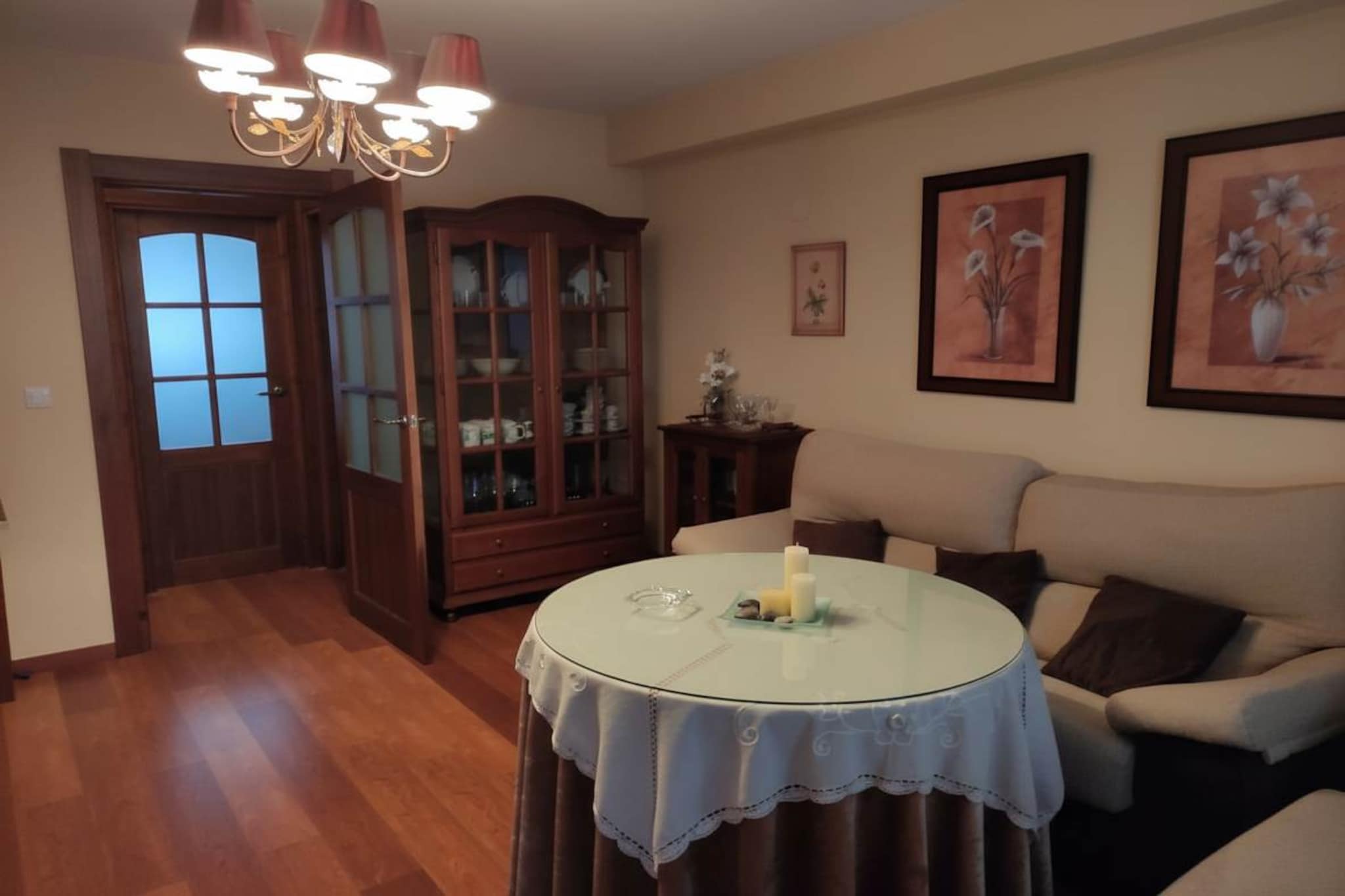 Casa los copos Paqui-Woonkamer