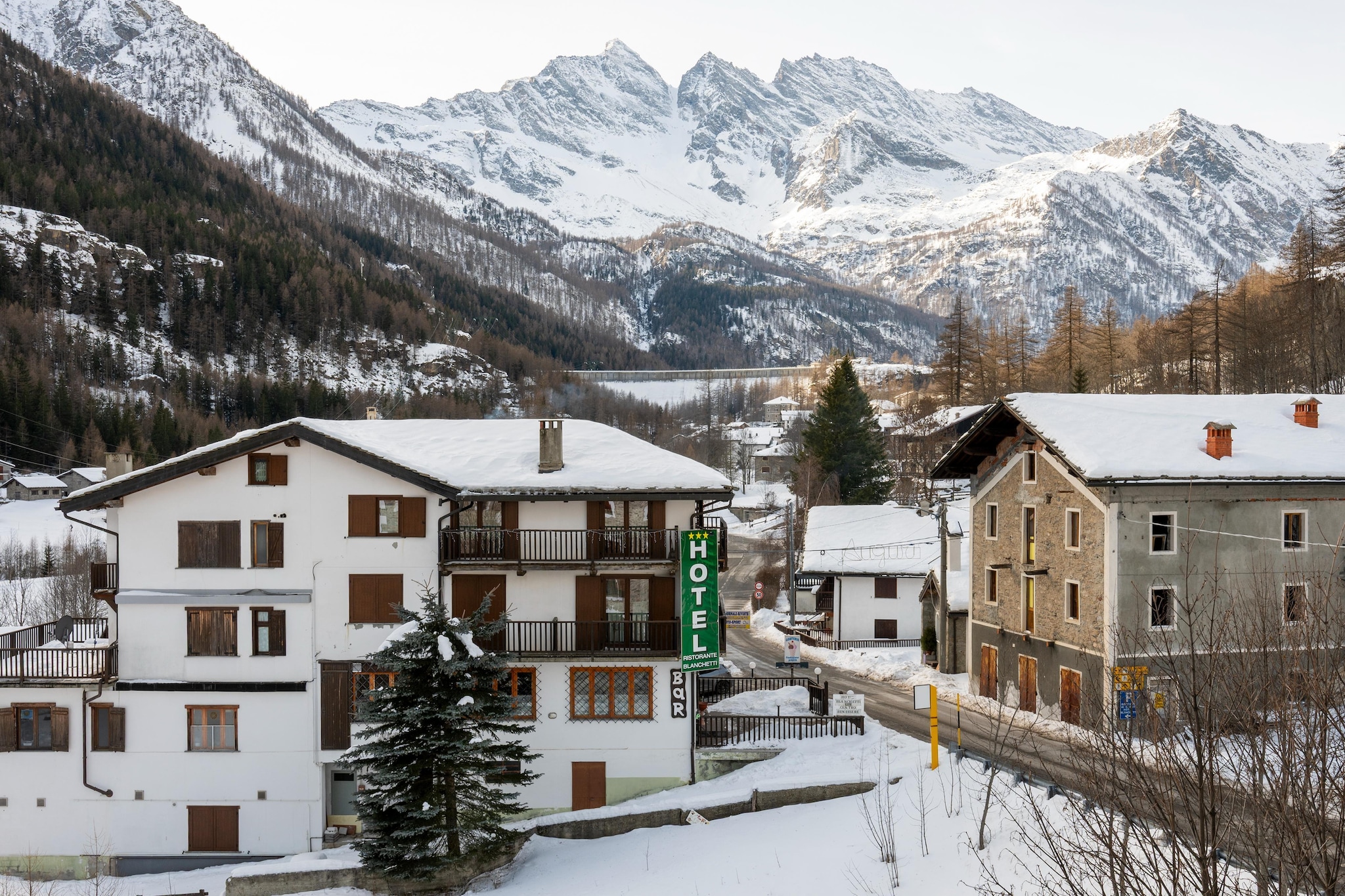 TRILO 2 CERESOLE - Uitzicht winter
