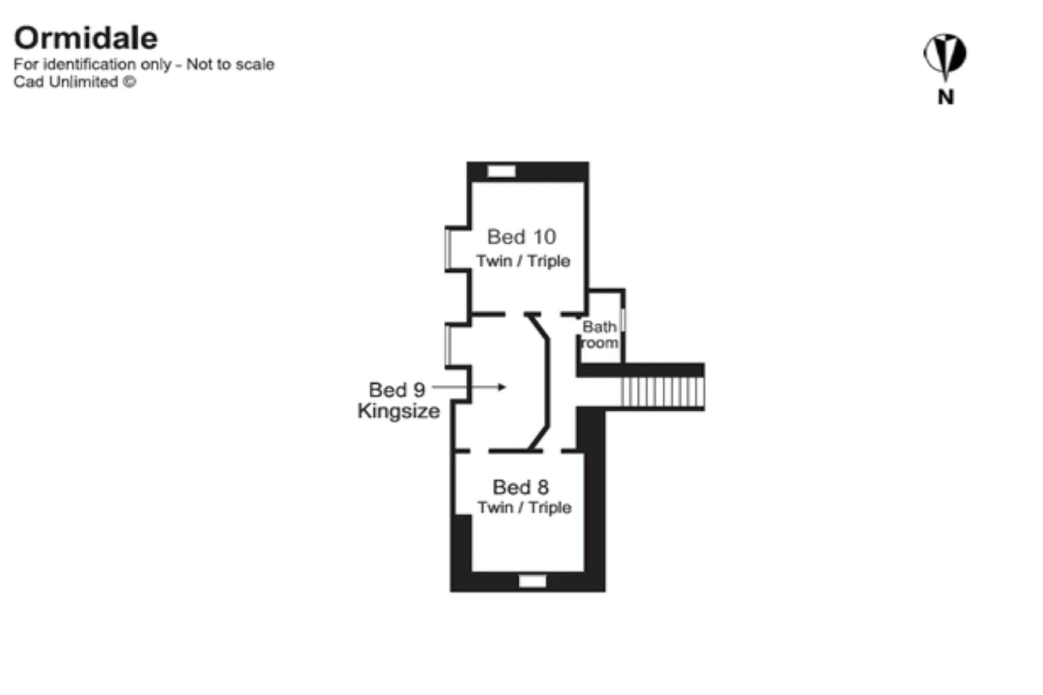 Ormidale House - Plattegrond
