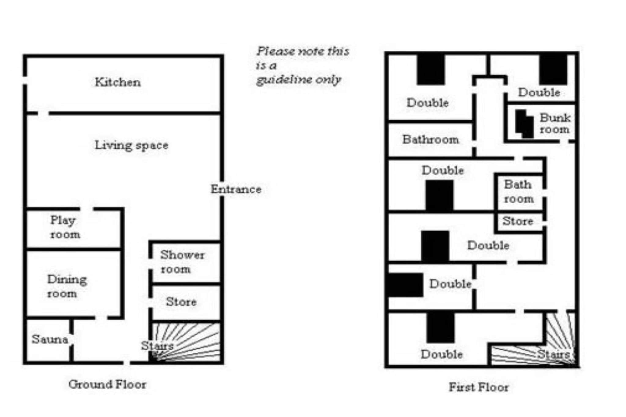 Old Barn at Ormidale House - Plattegrond