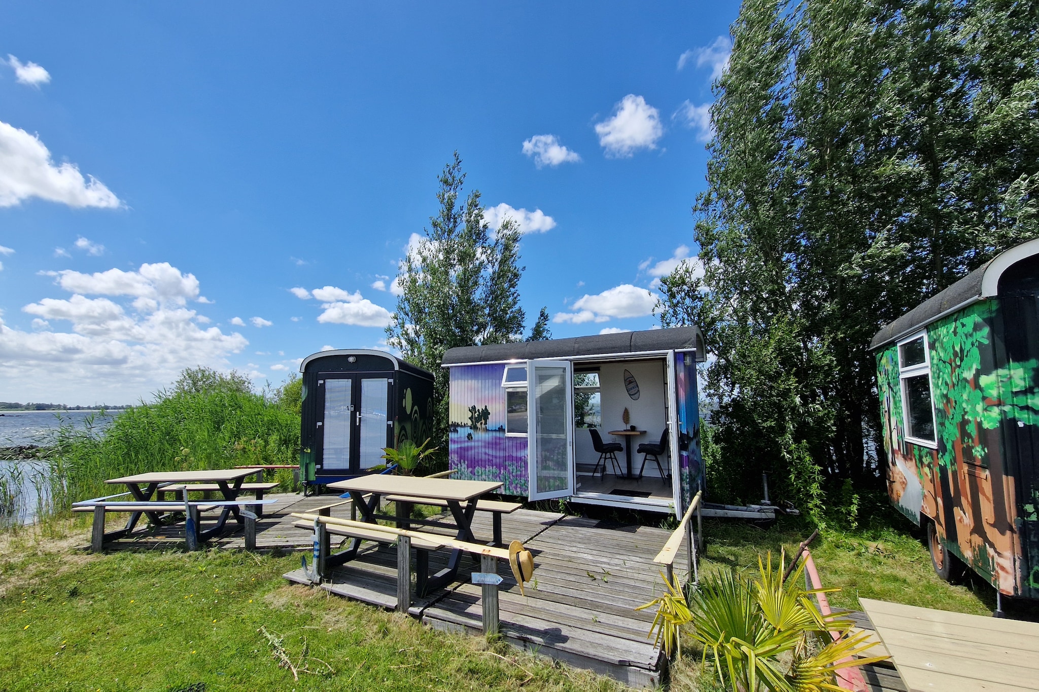 Tiny Wagons Marina Muiderzand Almere (Nr 1-6) with bunk bed (copy)