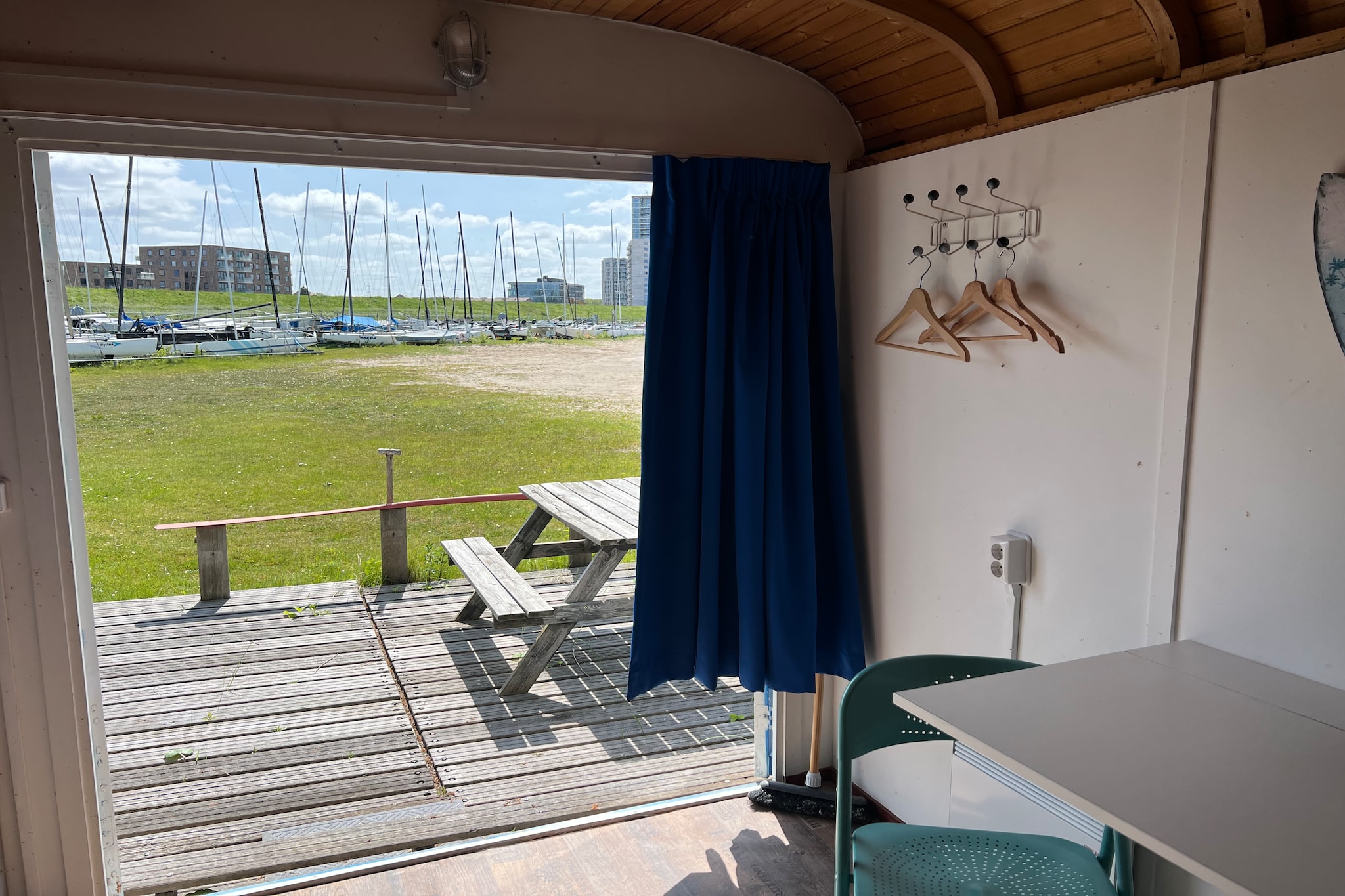 Tiny Wagons Marina Muiderzand Almere (Nr 1-6) with bunk bed (copy) - Terrasse / balcon