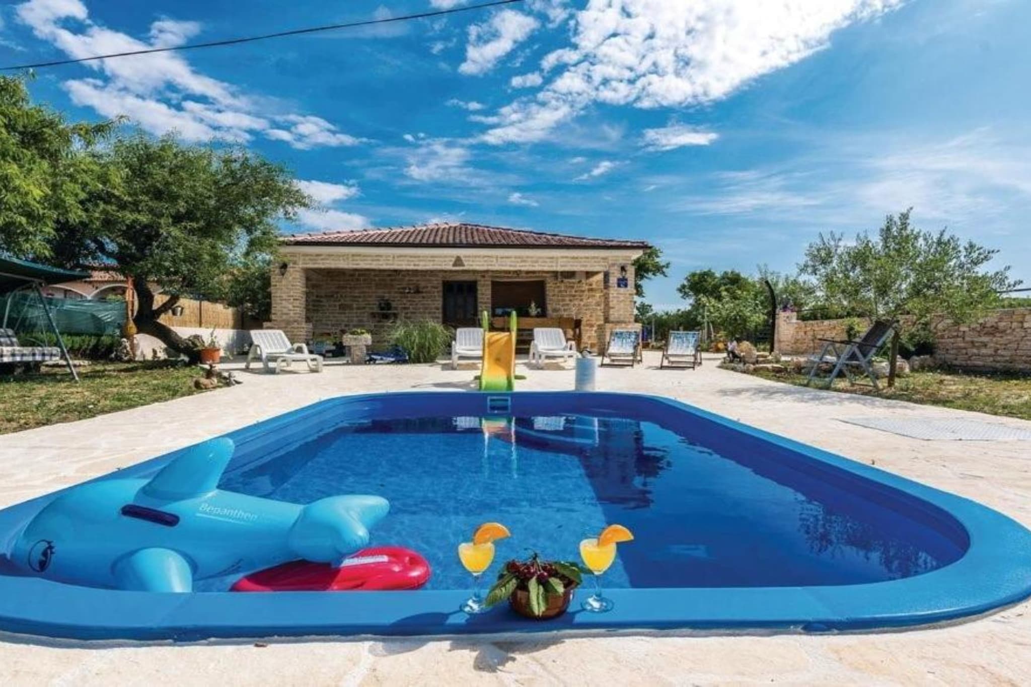 Holiday House Luka - Three bedroom Vila with Pool - Piscine