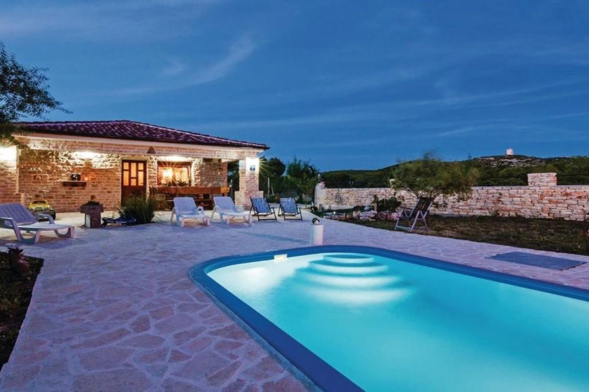 Holiday House Luka - Three bedroom Vila with Pool - Piscine