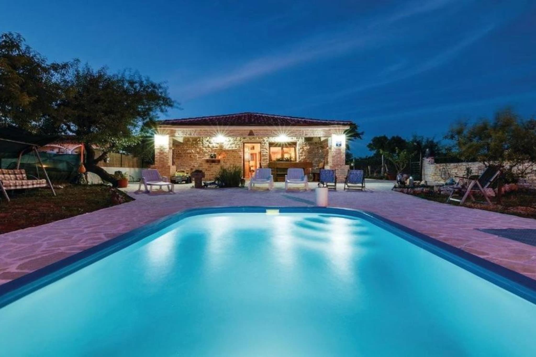 Holiday House Luka - Three bedroom Vila with Pool - Piscine
