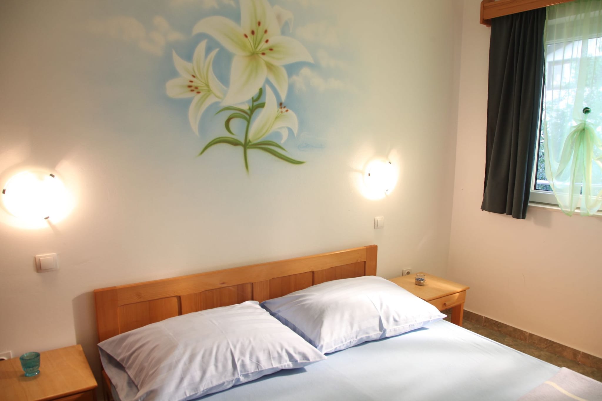 Apartments Gabi - Two Bedroom Apartments with Balcony with Garden View (A2) - Slaapkamer