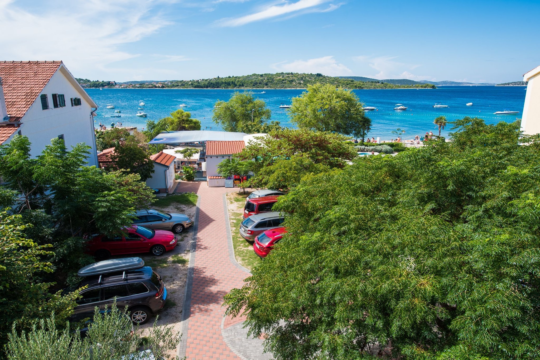Apartments Gabi - Two Bedroom Apartment with Balcony and Sea View (A3) - Buitenlucht